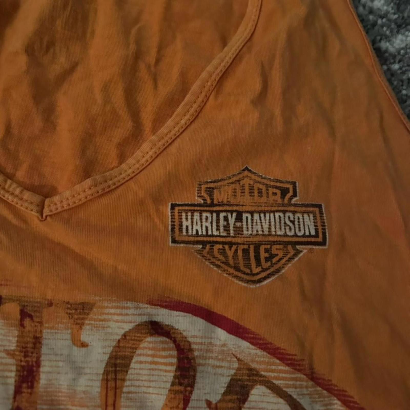 Harley Davidson Vintage Harley-Davidson Women's Tank Black Widow Edition Size L / US 10 / IT 46 - 3 Thumbnail