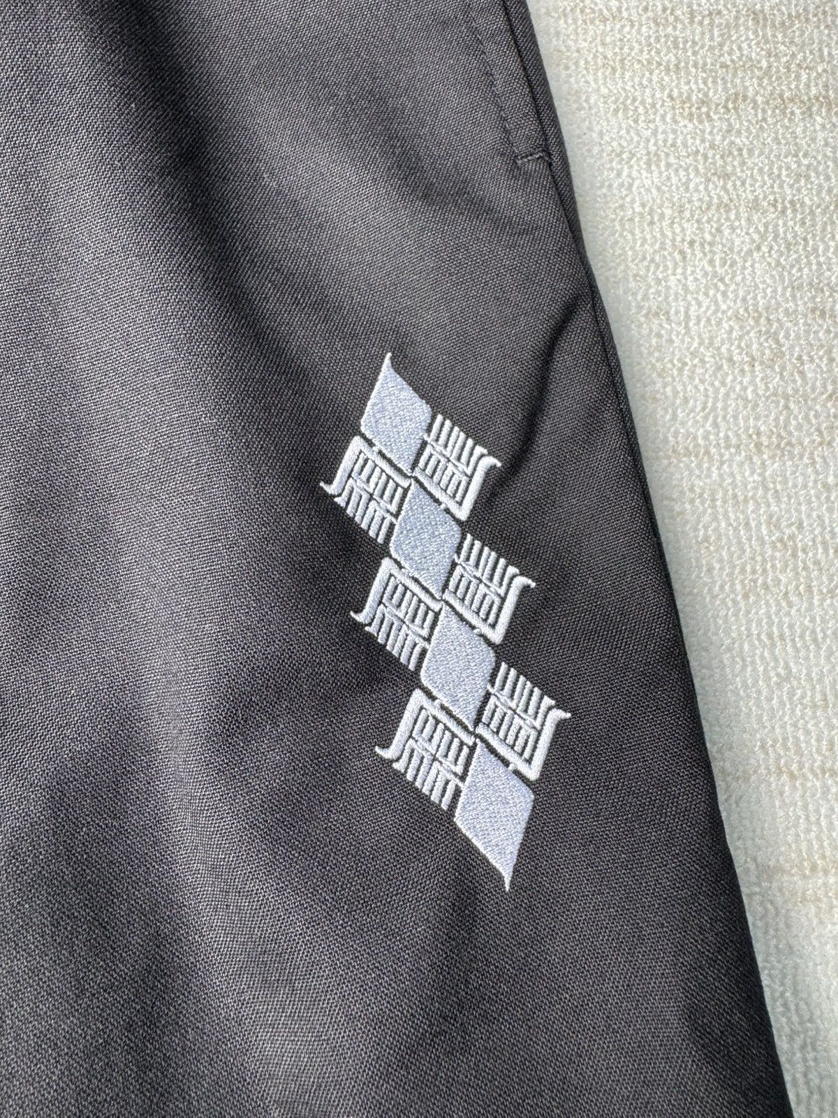 Japanese Brand GAKKIN × BUDSPOOL LINEN WOOL TUCK TROUSERS Size US 32 / EU 48 - 6 Thumbnail
