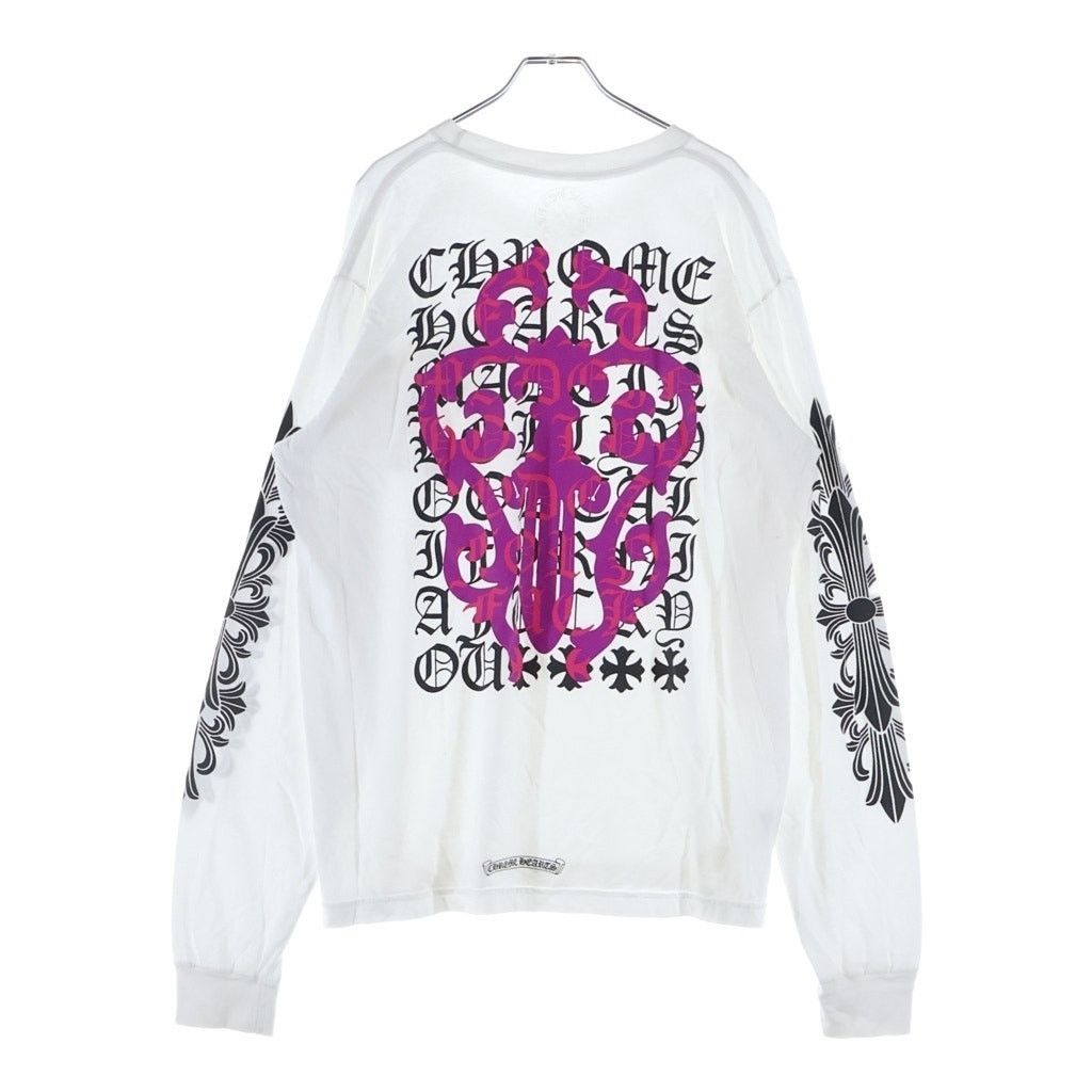 Chrome Hearts Vintage 90s Chrome Hearts Vine Dagger Floral LS Tee