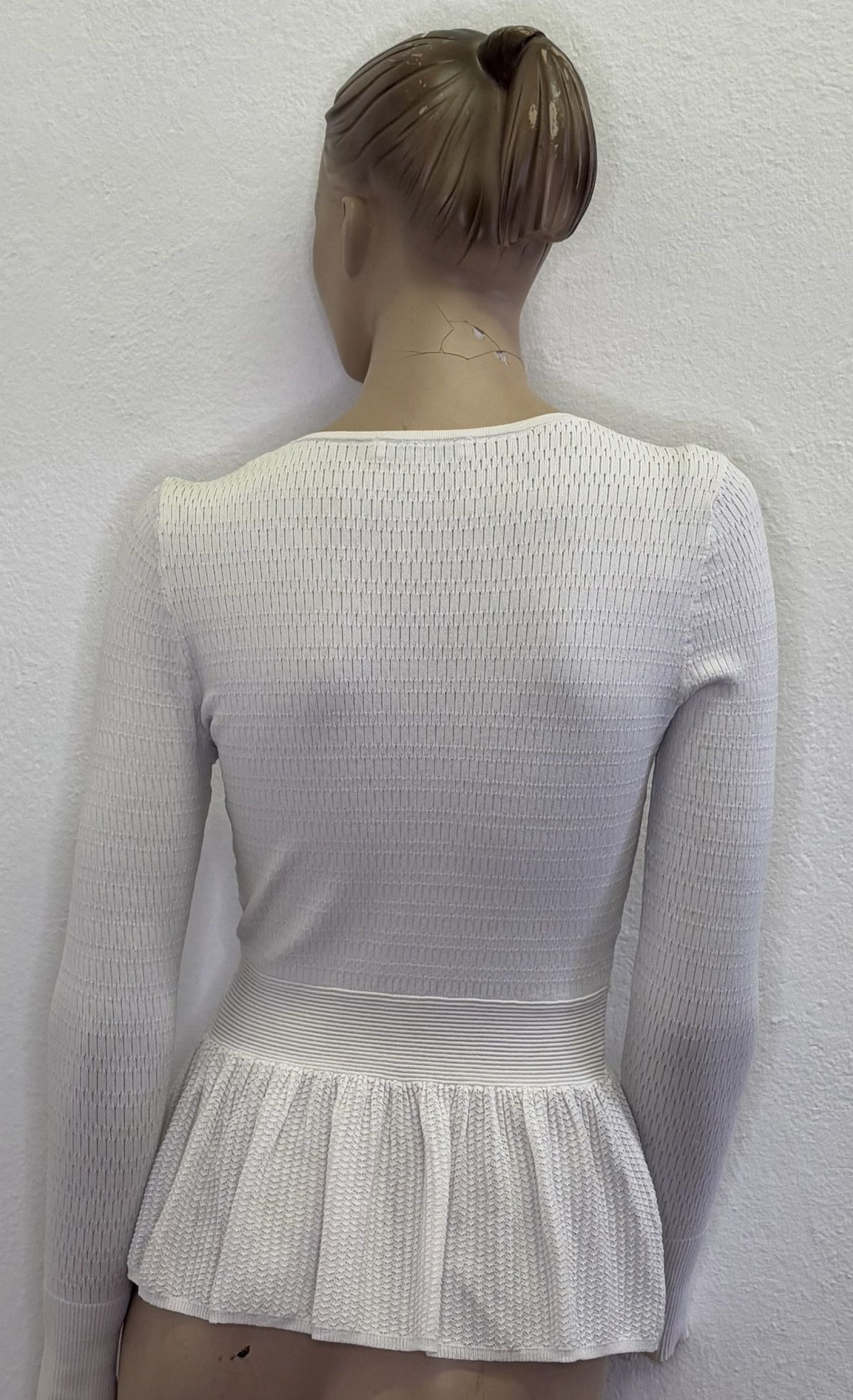 Sandro Sandro White zip cardigan size S Size S / US 4 / IT 40 - 2 Thumbnail
