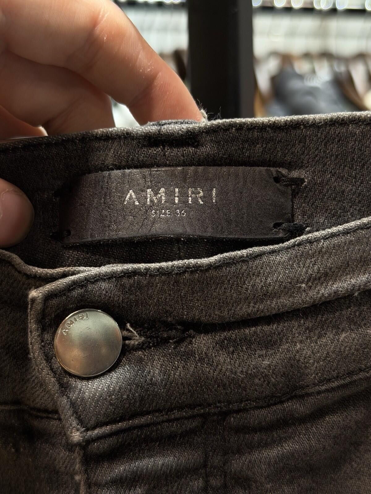 Amiri Size 36 - Amiri Grey Jeans Rips Style Jeans Authentic Size US 36 / EU 52 - 12 Thumbnail