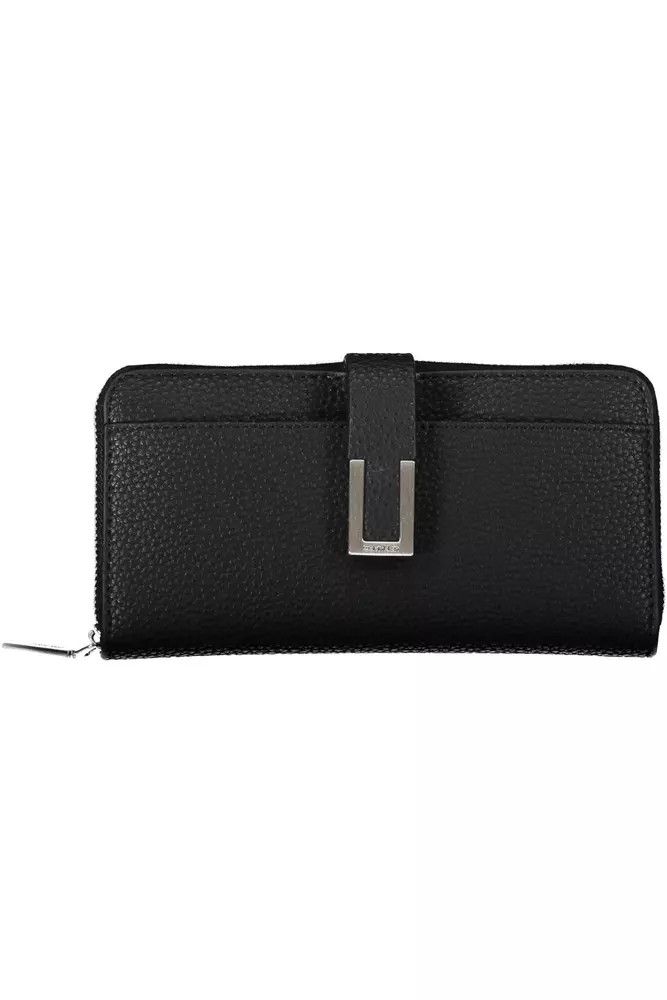 Calvin Klein Black Polyester Women Women's Wallet Size ONE SIZE - 1 Thumbnail