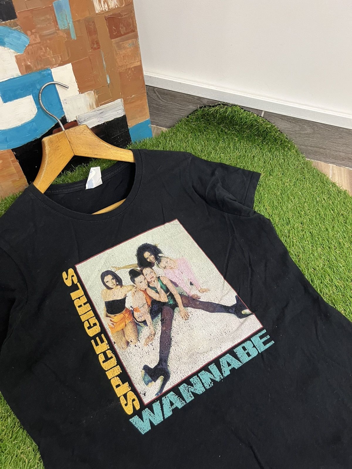 Band Tees × Vintage Spice Girls T Shirt Tee Janet Jackson Chapman Backsreet Size US M / EU 48-50 / 2 - 3 Thumbnail