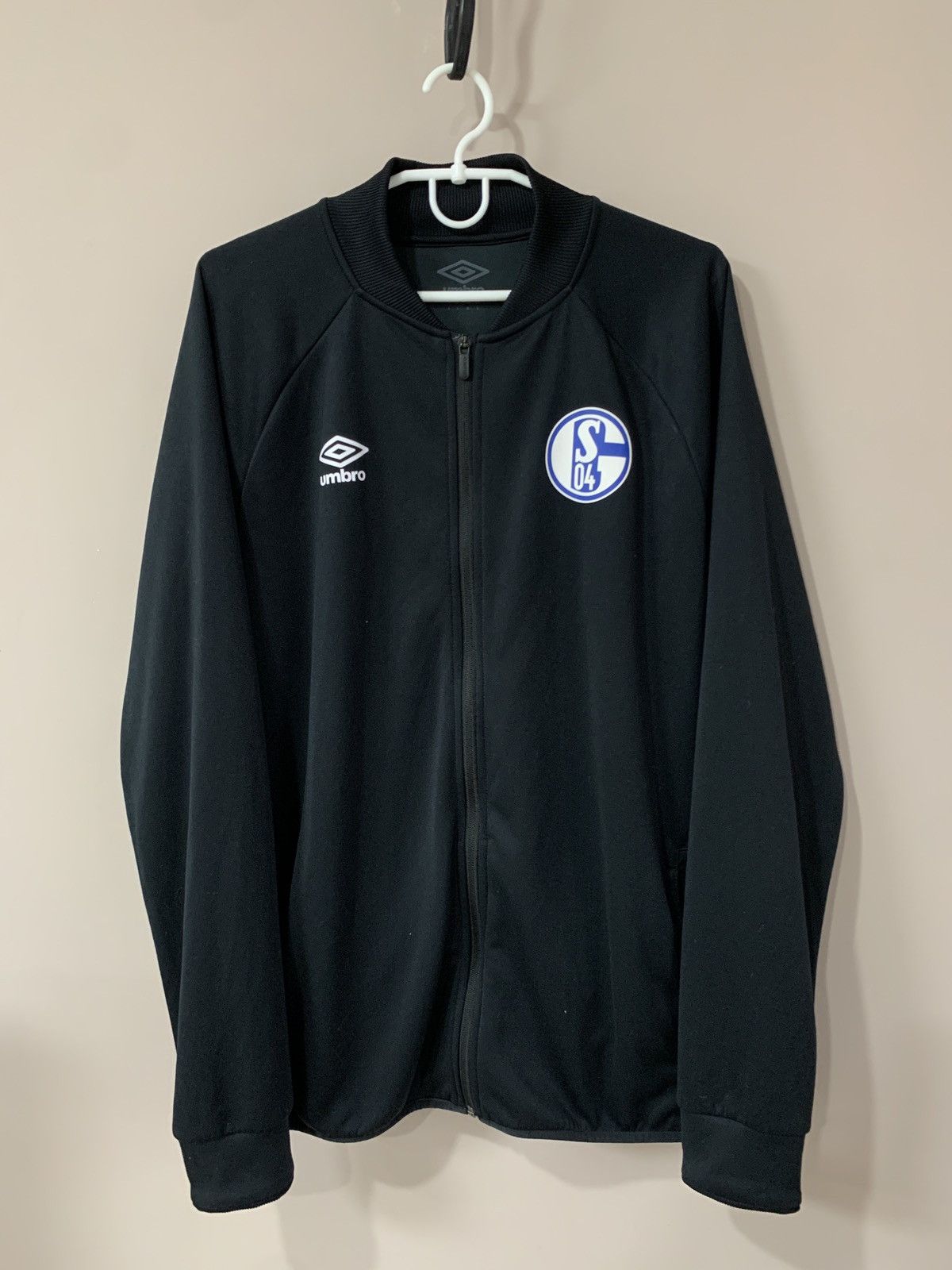 Umbro Schalke 04 Full Zip Football Jacket Umbro Soccer Size L Size US L / EU 52-54 / 3 - 1 Thumbnail