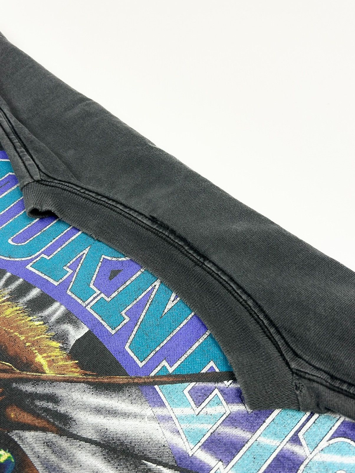 NBA × Salem Sportswear × Vintage rare Vintage Charlotte Hornets Salem Sportswear NBA tee 90s Size US L / EU 52-54 / 3 - 11 Thumbnail