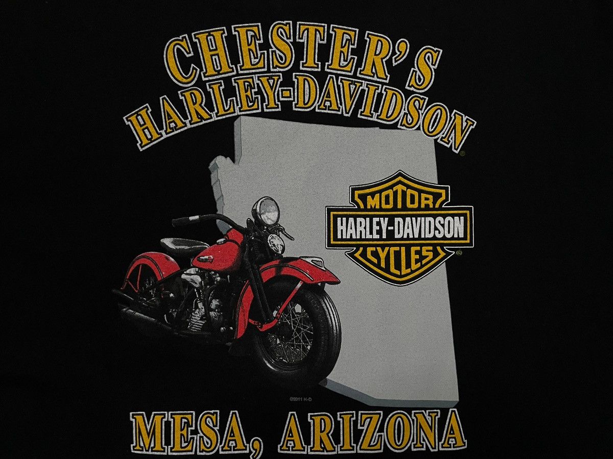 Harley Davidson Harley Davidson flame Mesa Arizona tee Size US L / EU 52-54 / 3 - 4 Thumbnail