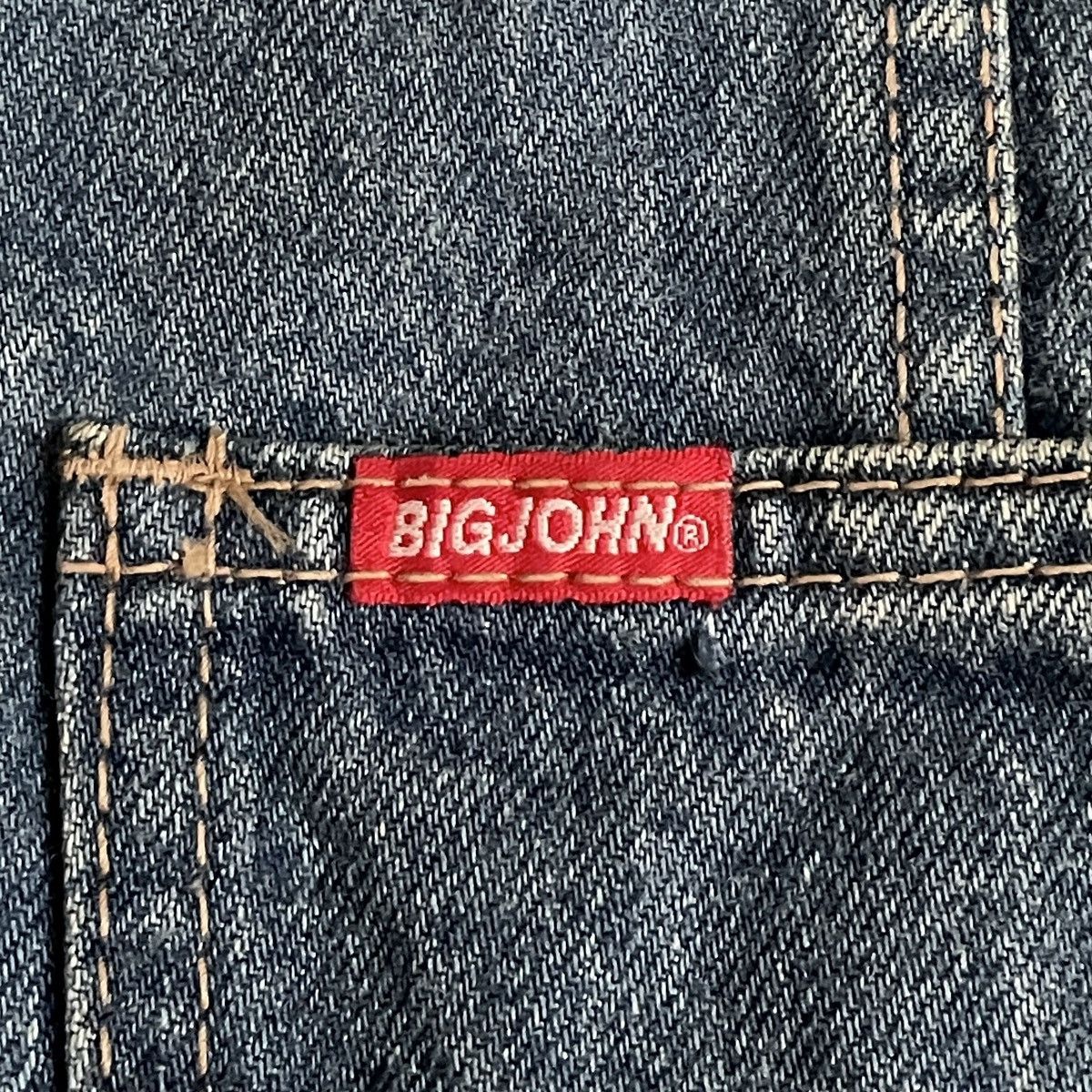 Big John × Vintage Vintage Brand Big John Denim Vest 1990s Size US M / EU 48-50 / 2 - 9 Thumbnail