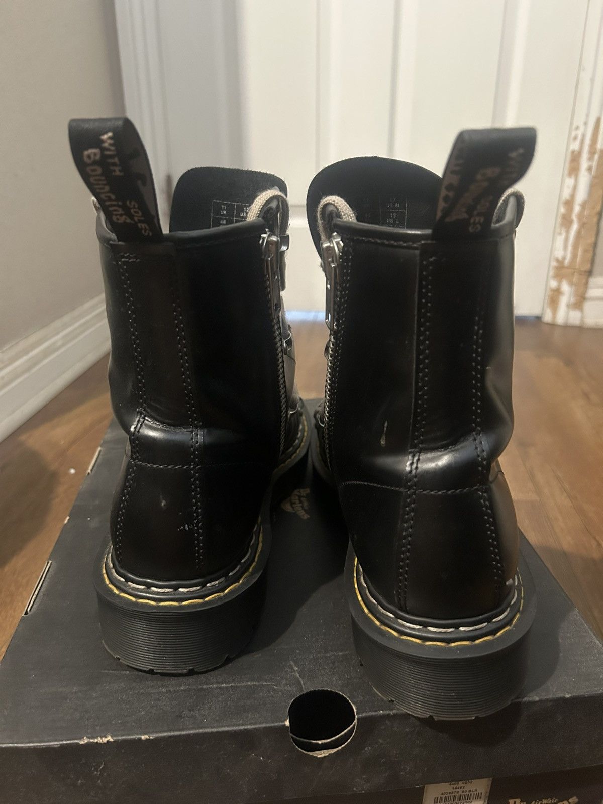 Dr. Martens × Rick Owens Rick Owens Doc Martens Size US 12 / EU 45 - 4 Thumbnail