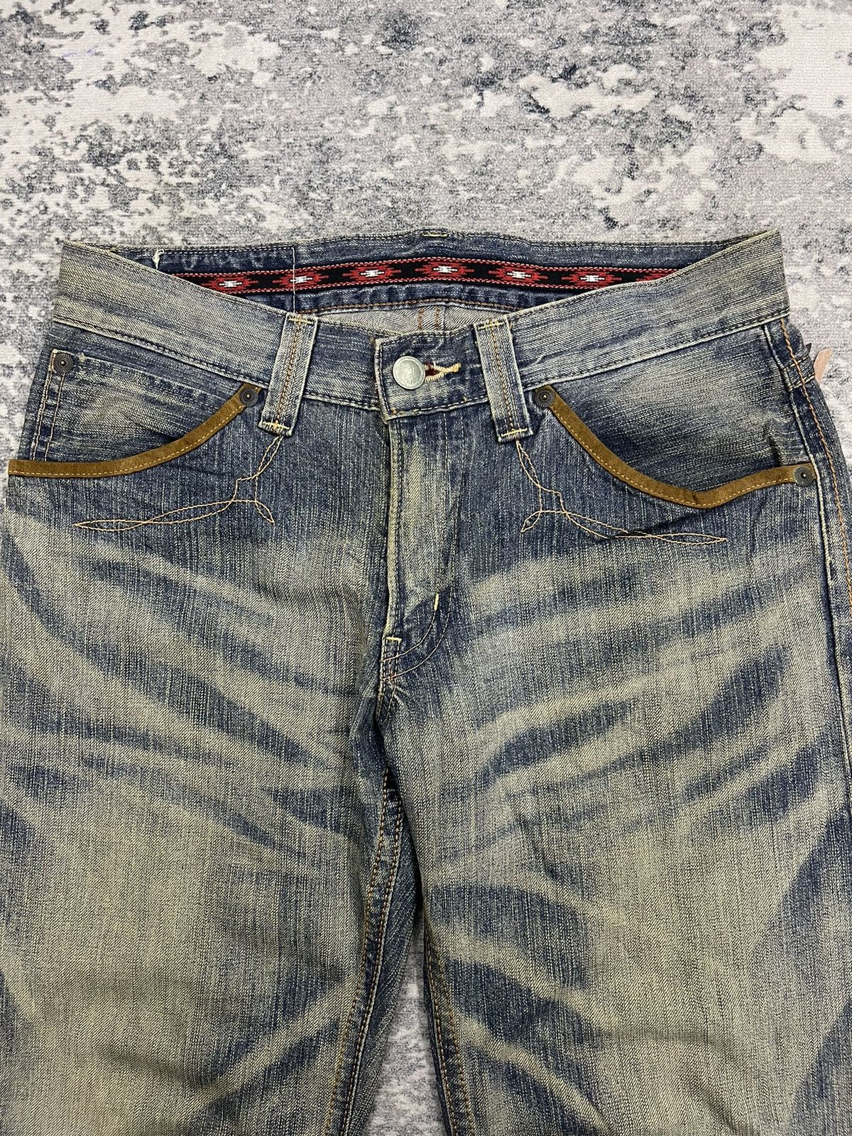 Edwin Edwin XV Baggy faded blue denim s6 Size US 32 / EU 48 - 3 Thumbnail