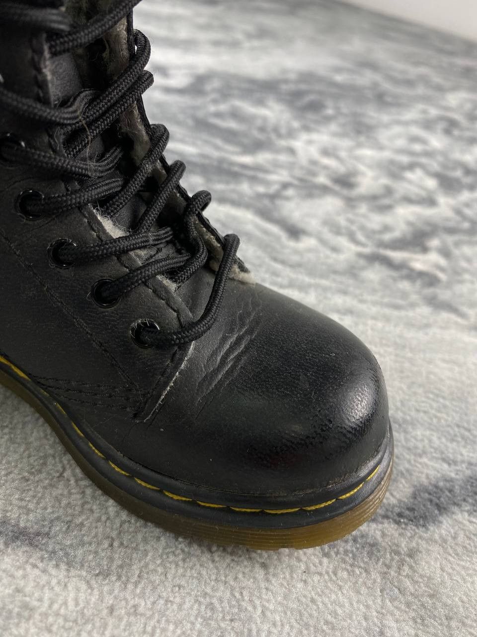 Dr. Martens Dr Martens Junior 1460 Softy T Leather Boots Size 24 Black Size US 5 / EU 37 - 12 Thumbnail