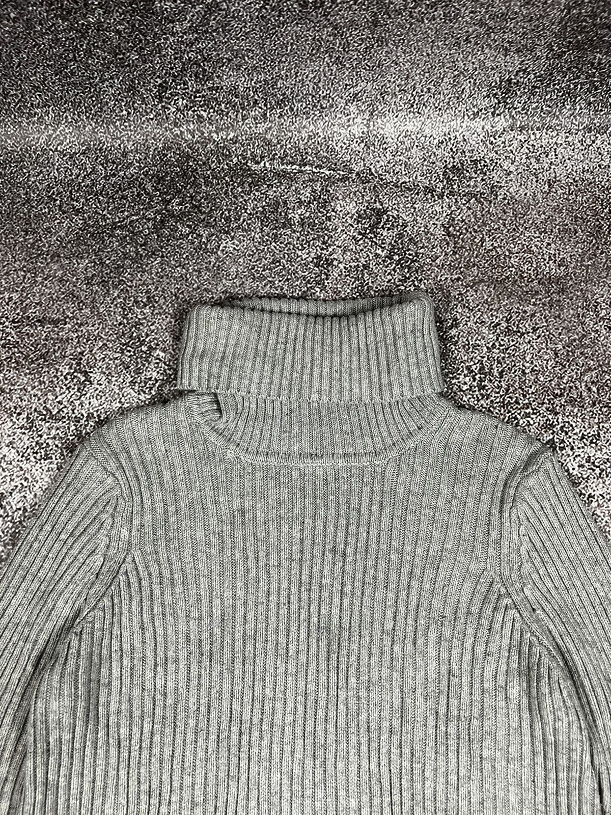 Jean Paul Gaultier Jean Paul Gaultier x Lindex turtleneck zipper grey high neck Size L / US 10 / IT 46 - 5 Thumbnail