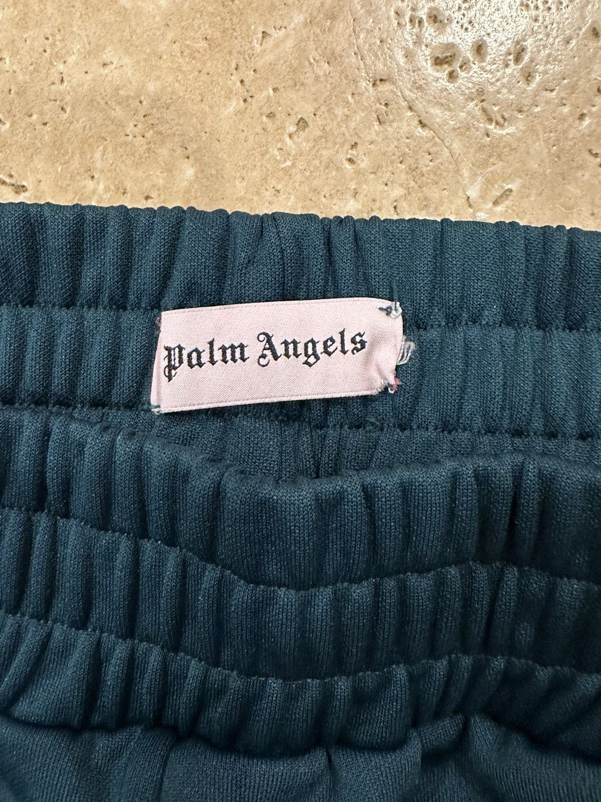 Palm Angels Palm Angels Forest Green Striped Track Pants Size US 34 / EU 50 - 6 Thumbnail