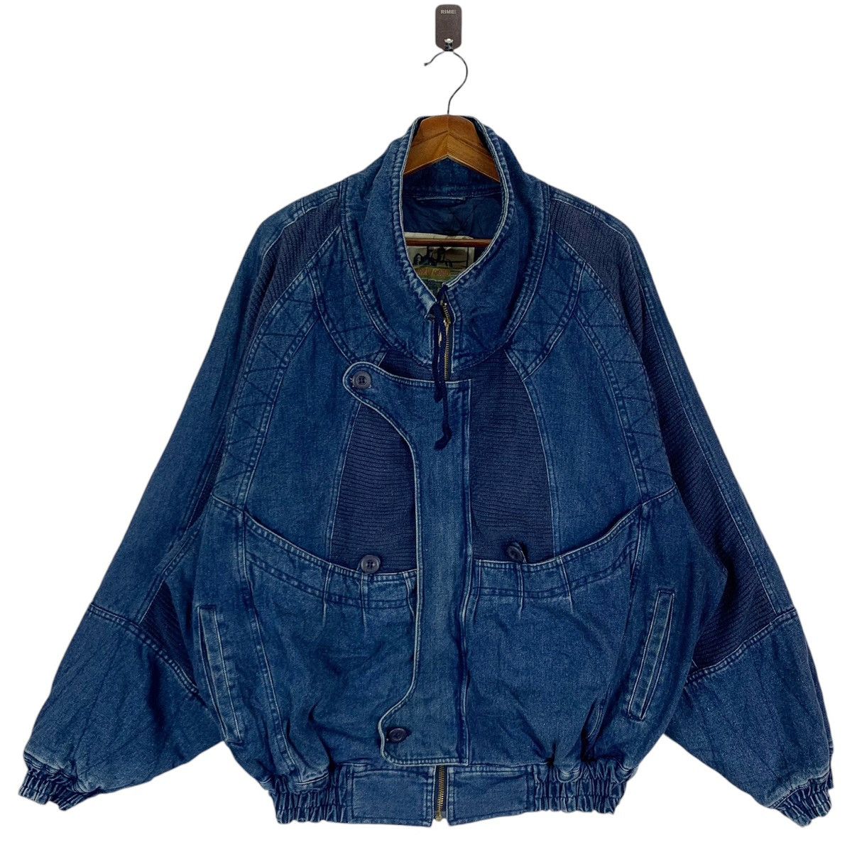 Vintage Vintage Denim Bomber Jacket | Grailed