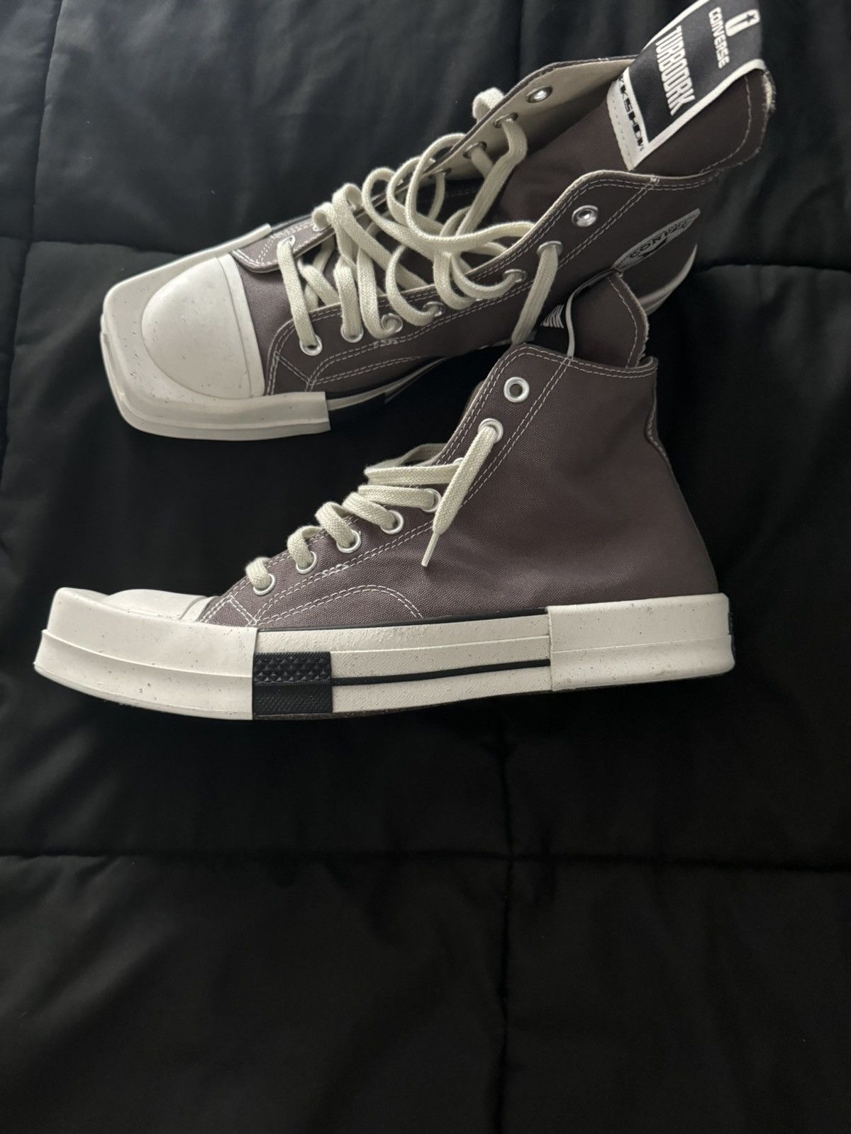 Rick Owens Rick owen converse high top Size US 11 / EU 44 - 6 Thumbnail