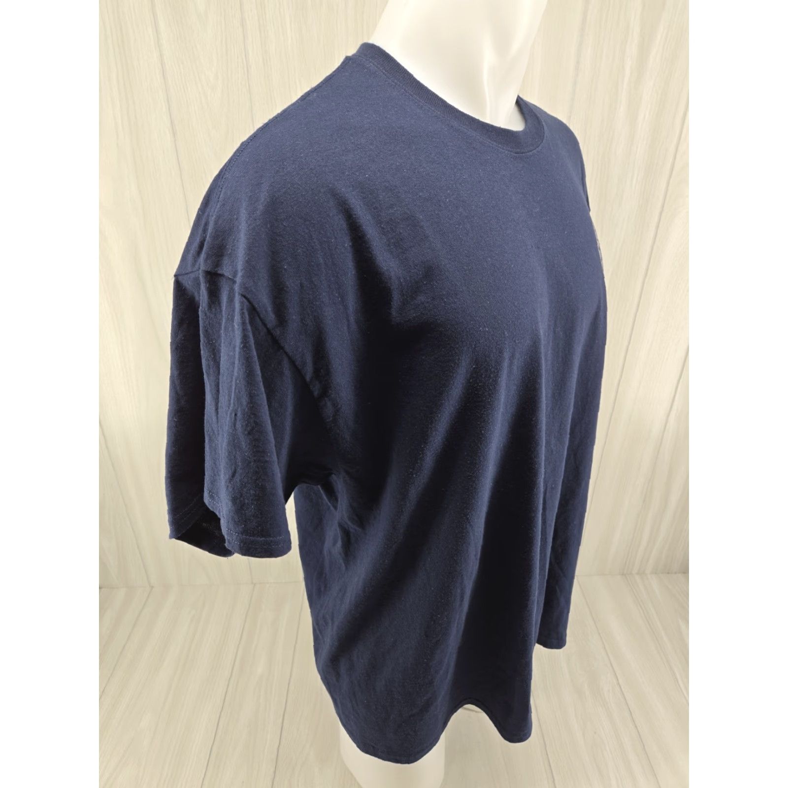 Gildan US Navy USN Honor Courage Committment BLUE Adult T-shirt 2XL Navy Boy? Size US XXL / EU 58 / 5 - 7 Thumbnail