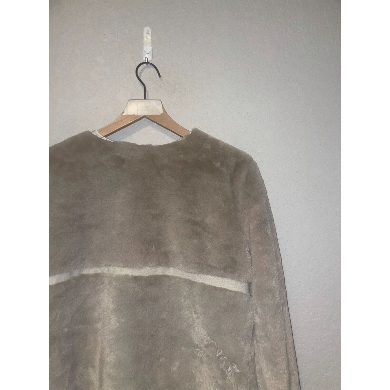 Other Womens Olympiah Coat Selle Two-Tone Fur Jacket Beige Small Size S / US 4 / IT 40 - 12 Thumbnail
