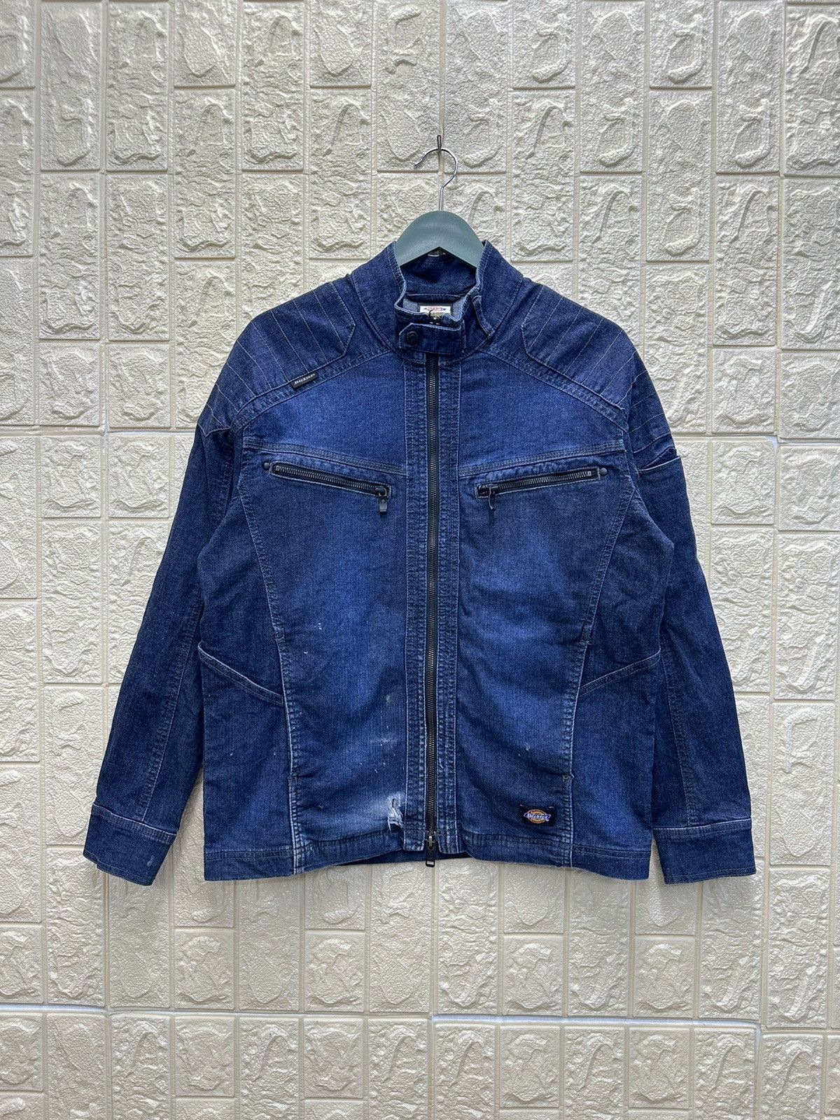 Dickies Dickies Distressed Denim Jacket MJ83 Size US M / EU 48-50 / 2 - 1 Thumbnail