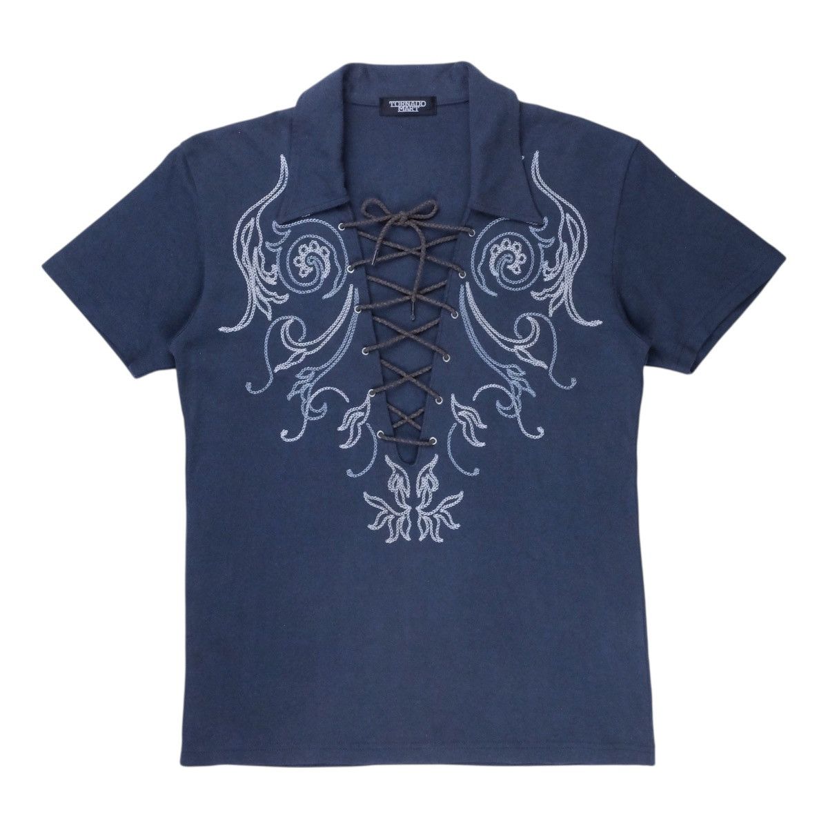 Tornado Mart Tornado Mart Tribal Western Polo Size US S / EU 44-46 / 1 - 1 Thumbnail