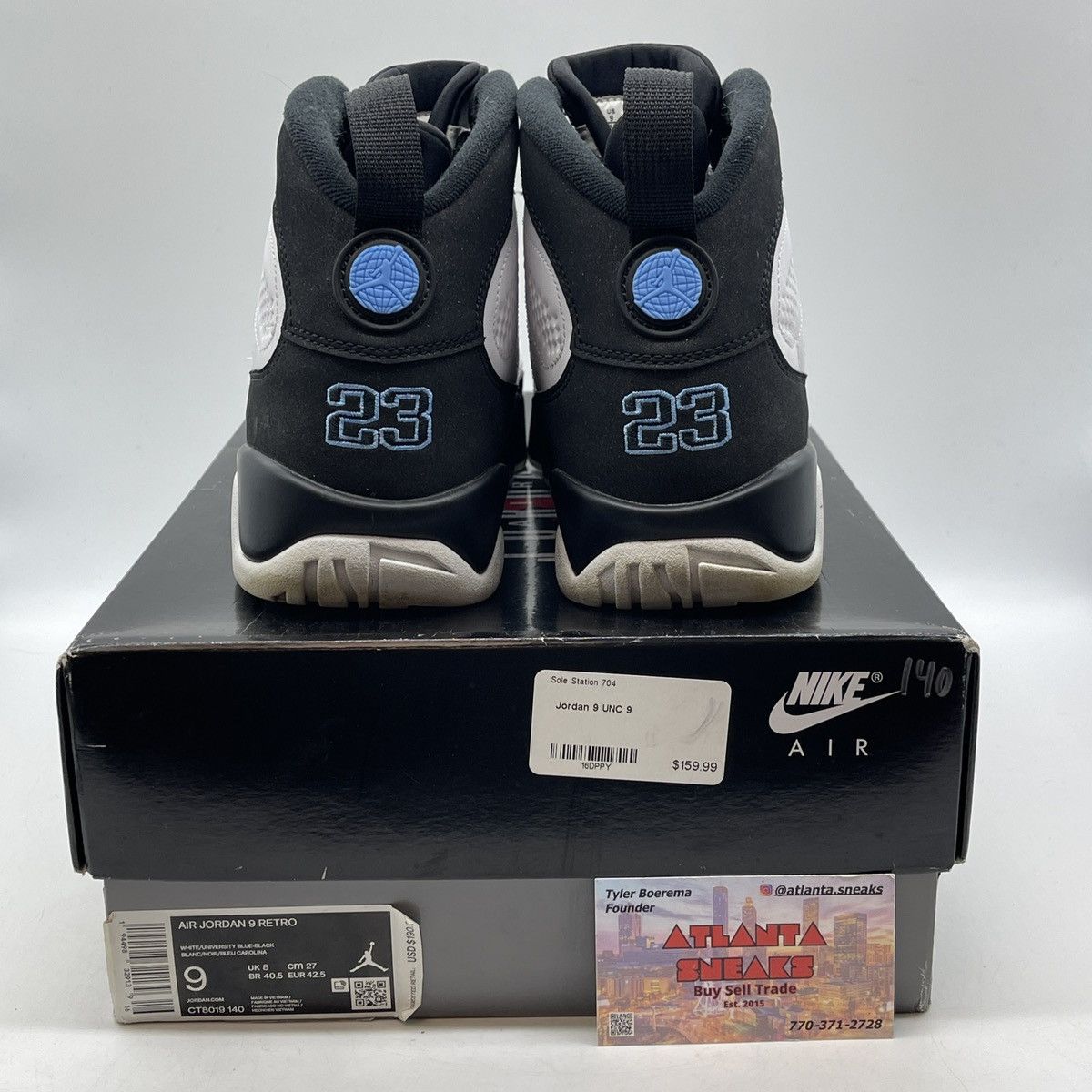 Jordan Brand Air Jordan 9 university blue Size US 9 / EU 42 - 3 Thumbnail