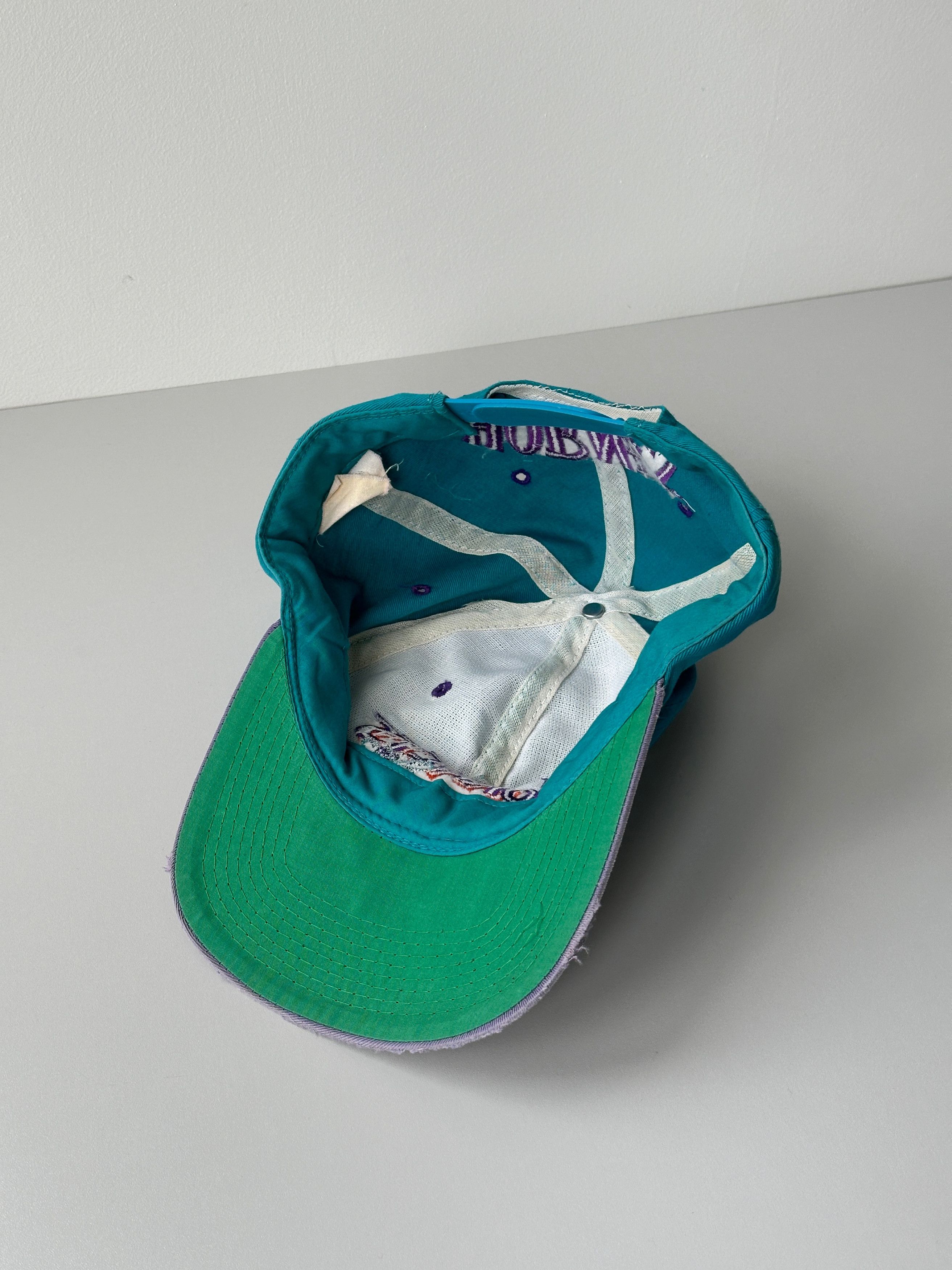 NBA × Vintage Vintage Charlotte Hornets NBA cap hat Size ONE SIZE - 3 Thumbnail