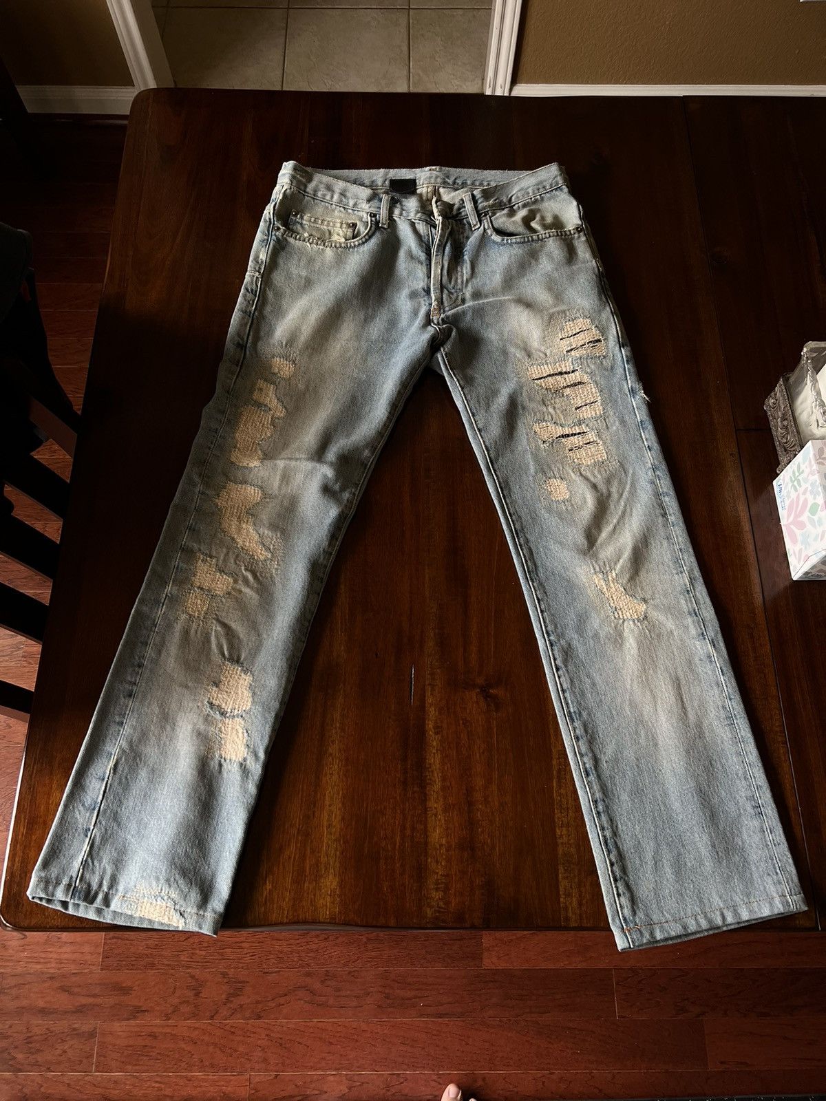 image of Sold Dont Buy Dior Ss06 Crash Denim in Blue, Men's (Size 30)