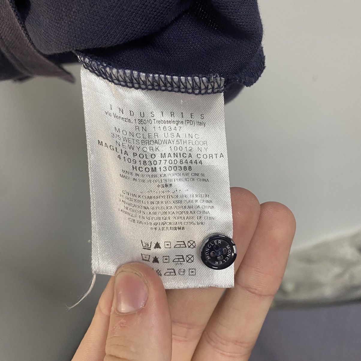 Moncler Moncler polo shirt Size US M / EU 48-50 / 2 - 7 Thumbnail