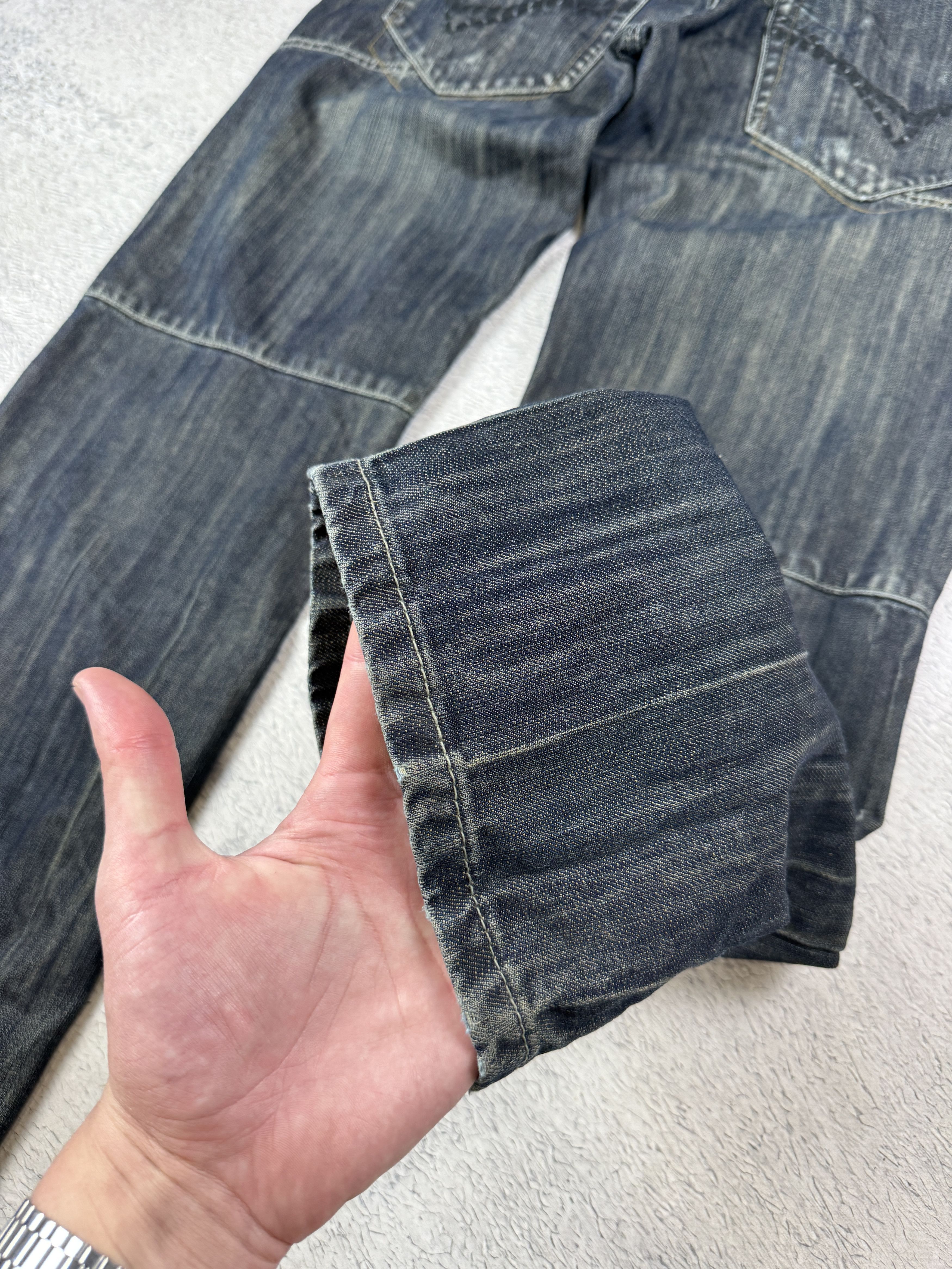 JNCO Lambretta Jeans Vintage Easy Fit Straight Leg Streetwear Size US 38 / EU 54 - 9 Thumbnail