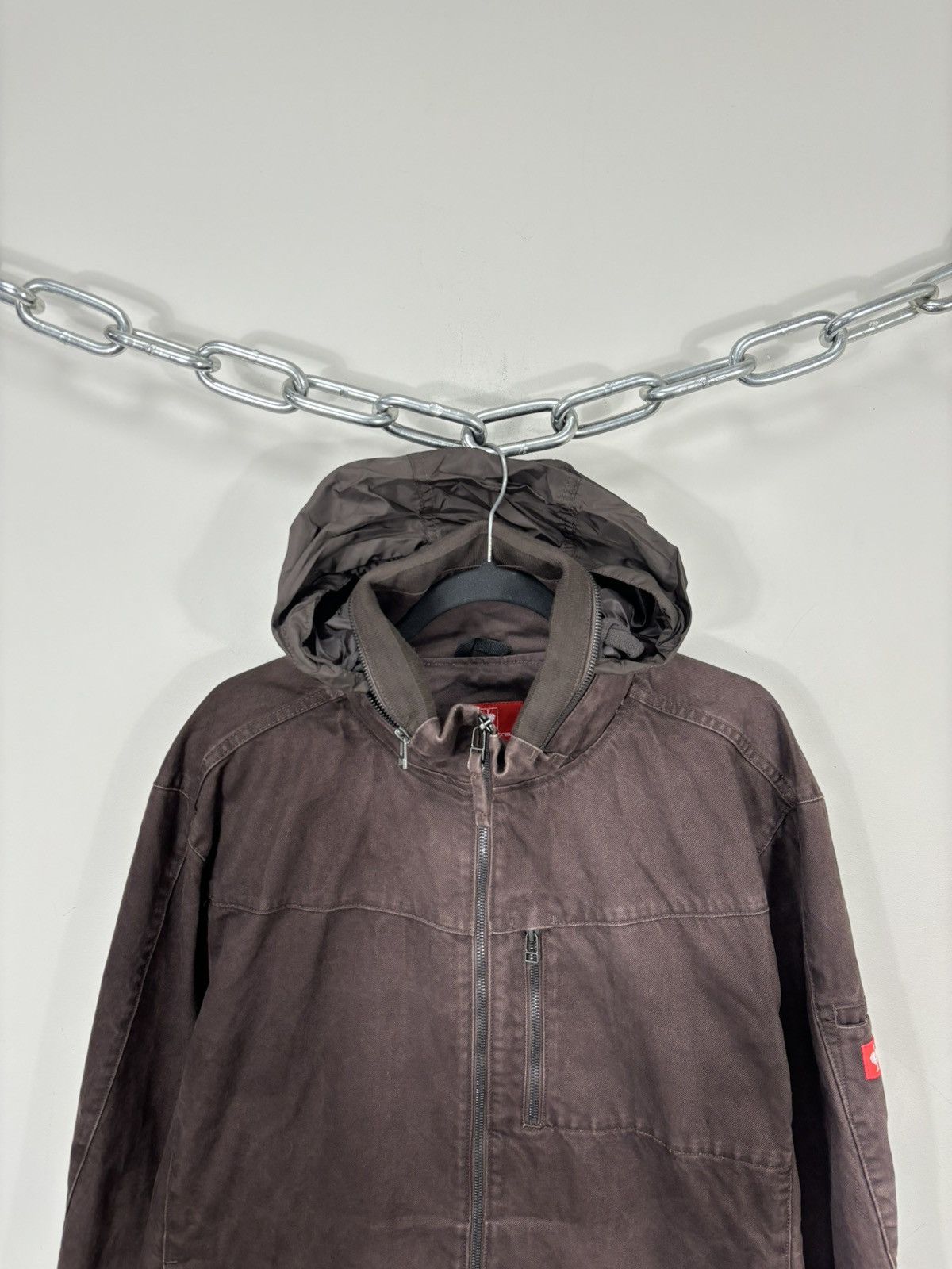 Other Engelbert Strauss Men’s Workwear Brown Hooded Active Jacket Size US XL / EU 56 / 4 - 4 Thumbnail