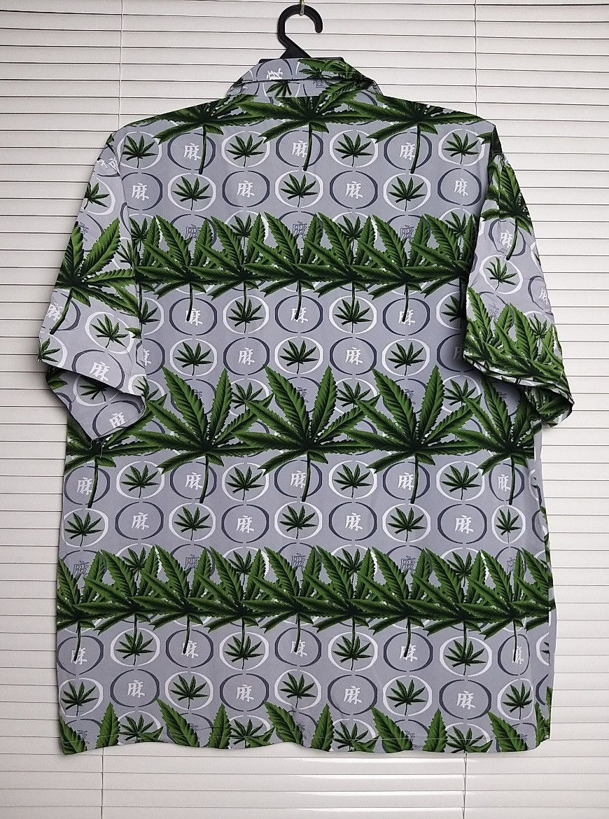 Japanese Brand MUSSO FULL PRINT HEMP GRAPHIC BUTTON UP HAWAII SHIRT Size US L / EU 52-54 / 3 - 4 Thumbnail