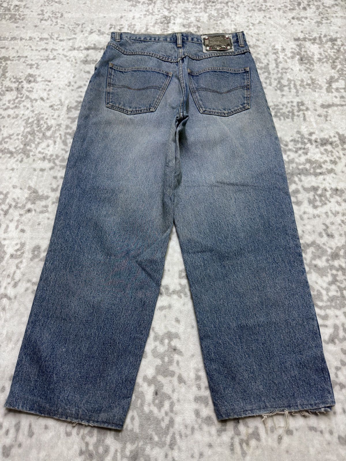 Pepe Jeans Vintage PePe Classic Stone Wash Baggy Loose Streetwear Denim Size US 30 / EU 46 - 2 Thumbnail