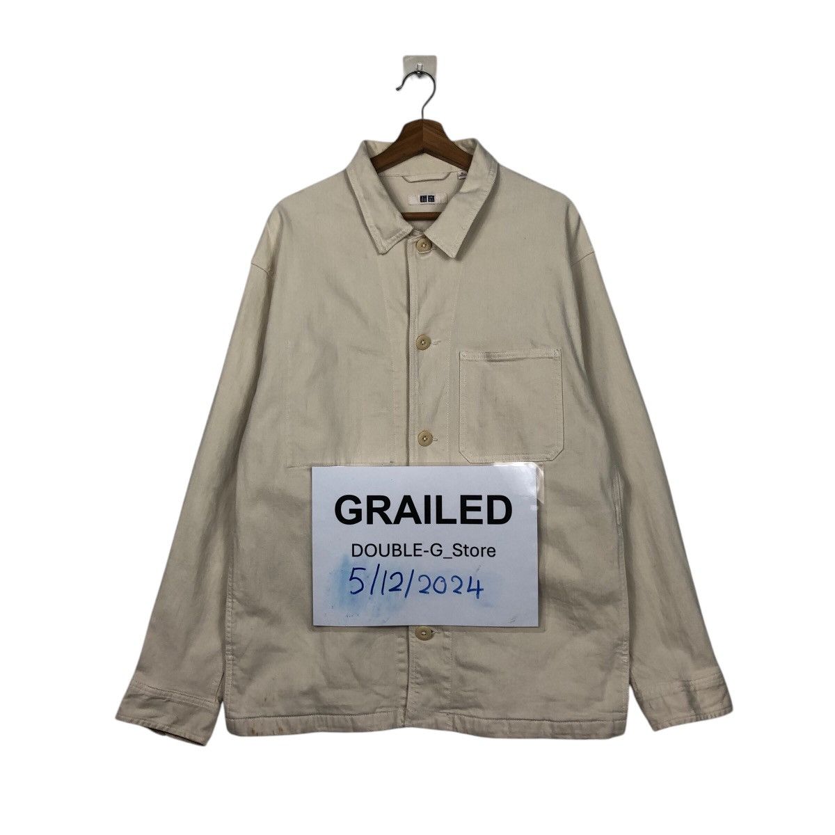 Japanese Brand 📌Vintage Detroit Chore Worker Jacket Uniqlo Issey Miyake Size US XL / EU 56 / 4 - 1 Thumbnail