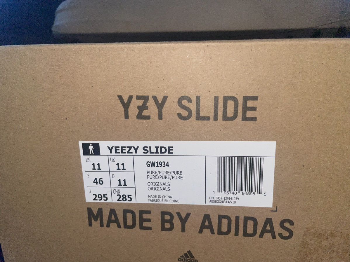 Yeezy adidas Yeezy Slide Pure Size US 11 / EU 44 - 8 Thumbnail