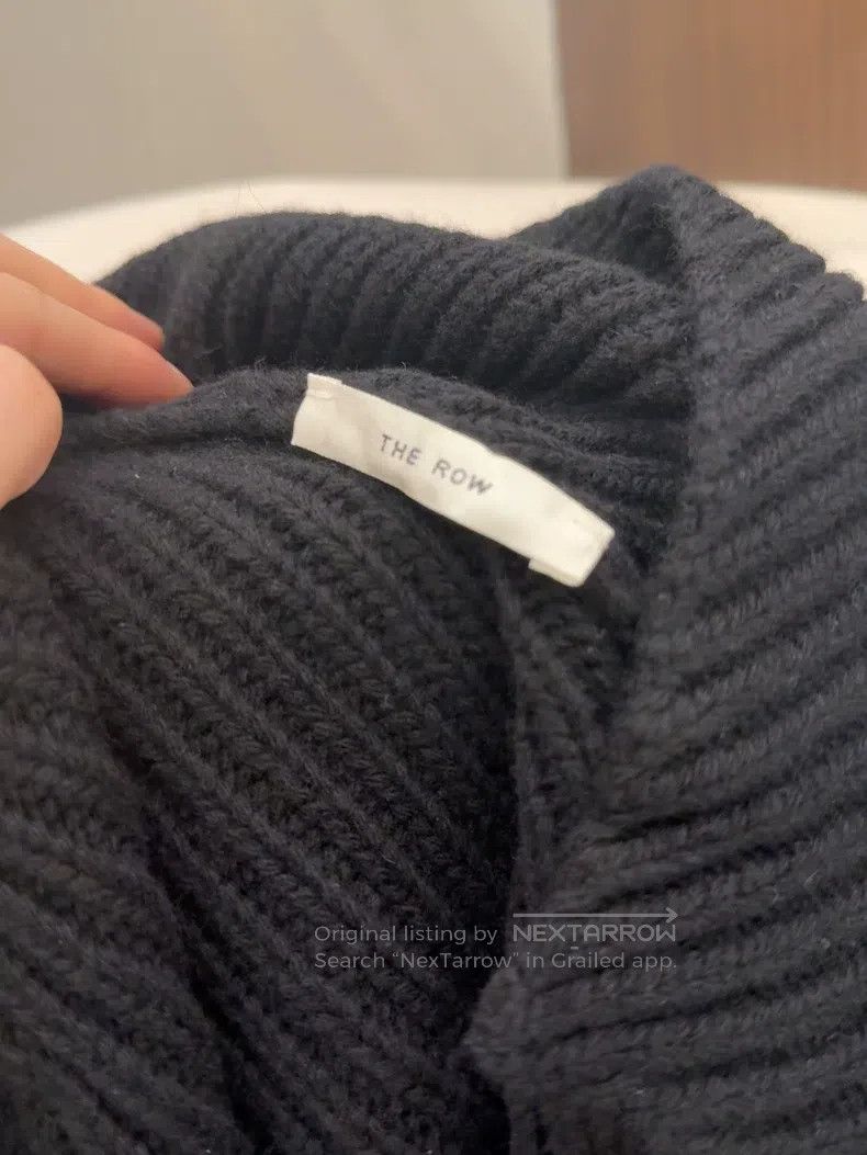 The Row The Row Black Wool Cardigan Size XS / US 0-2 / IT 36-38 - 4 Thumbnail