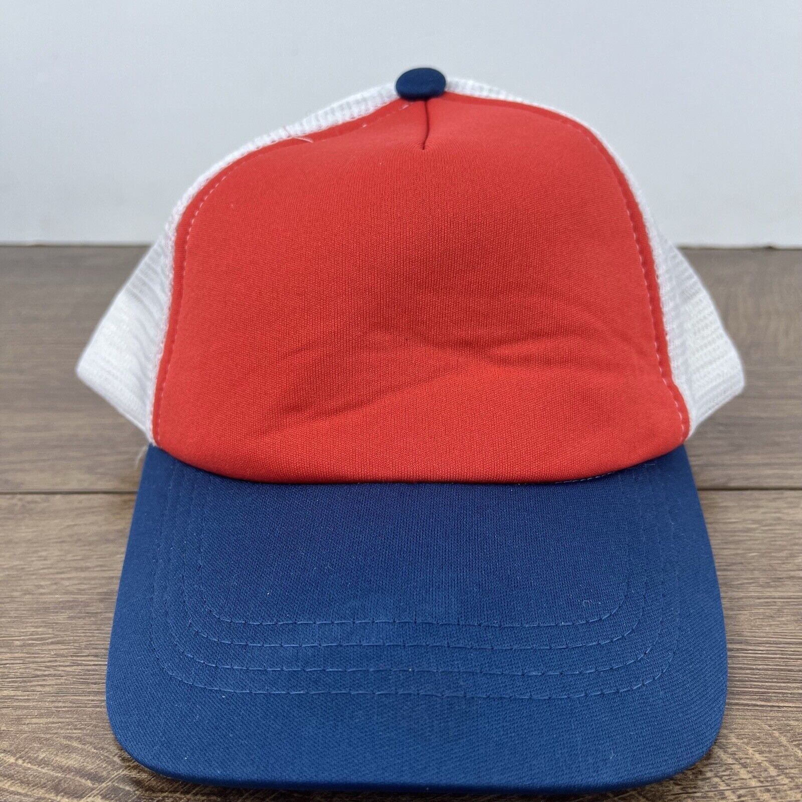Other Plain Red Blue Snapback Hat Red Hat Adjustable Red Adult Siz Size ONE SIZE - 4 Thumbnail