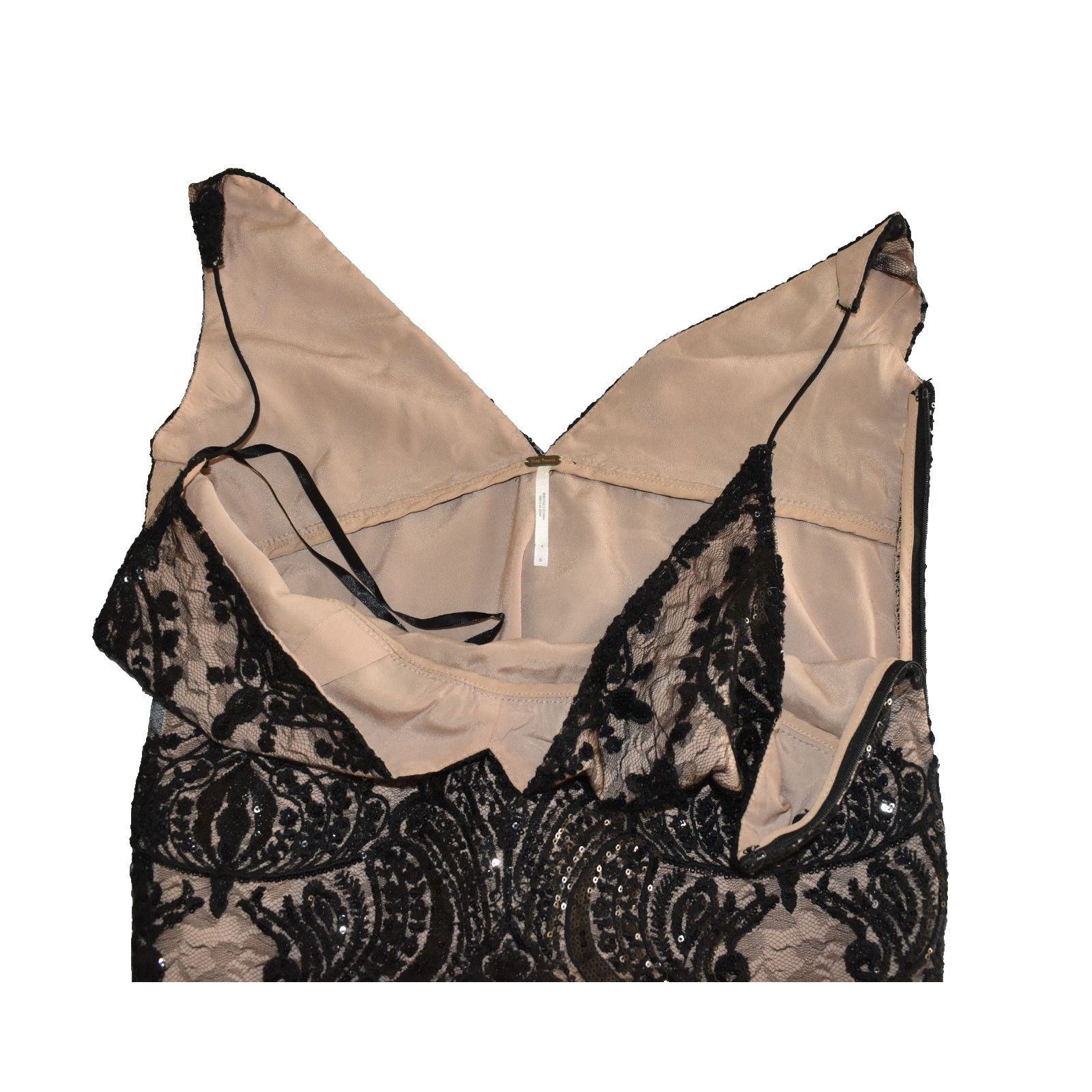 Free People FREE PEOPLE Night Shimmers Cocktail Mini Dress Size 6 Size M / US 6-8 / IT 42-44 - 5 Thumbnail