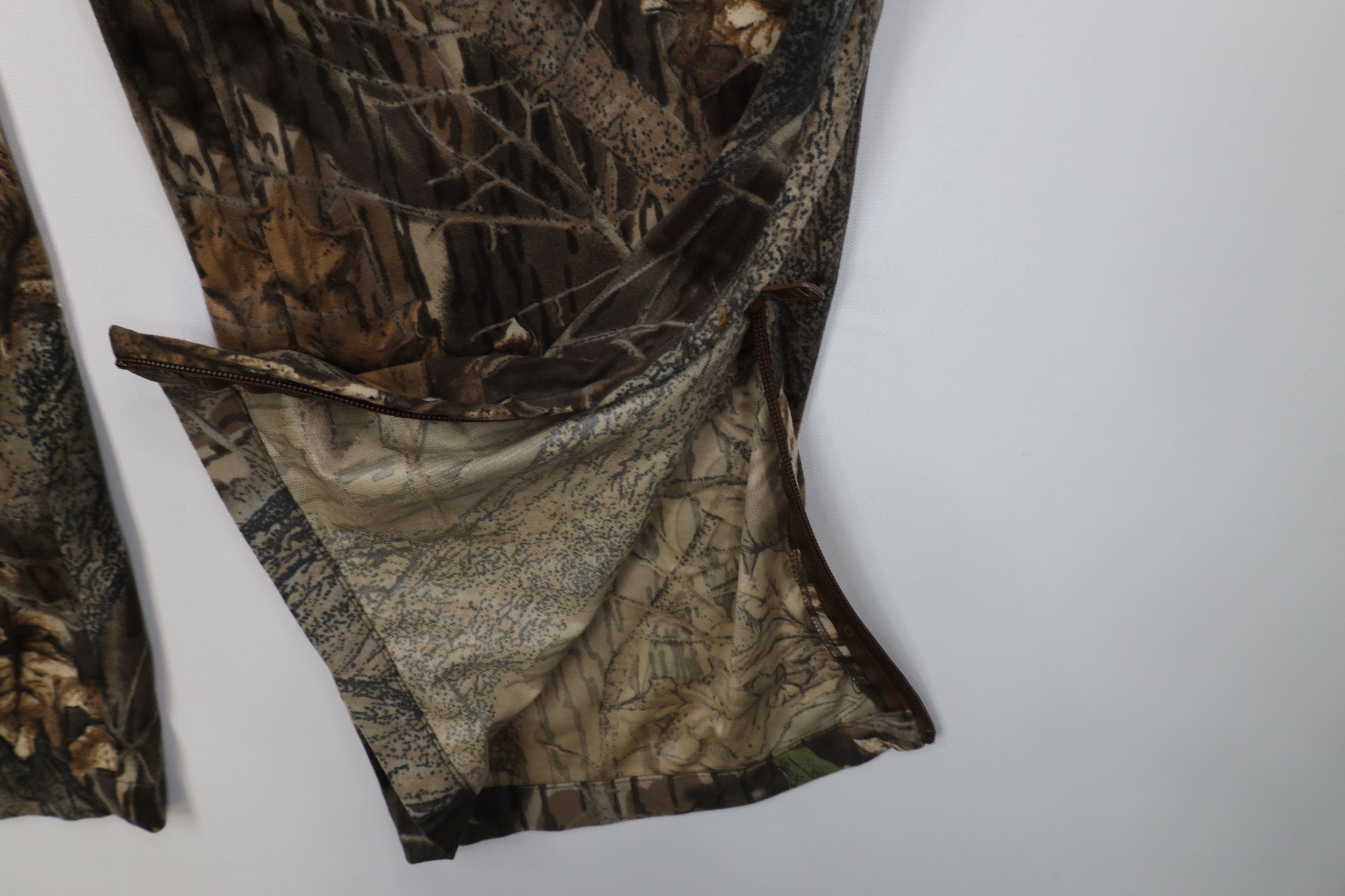 Columbia Vintage 90s Columbia Mossy Oak Chamois Cloth Wide Leg Pants Size US 38 / EU 54 - 5 Thumbnail