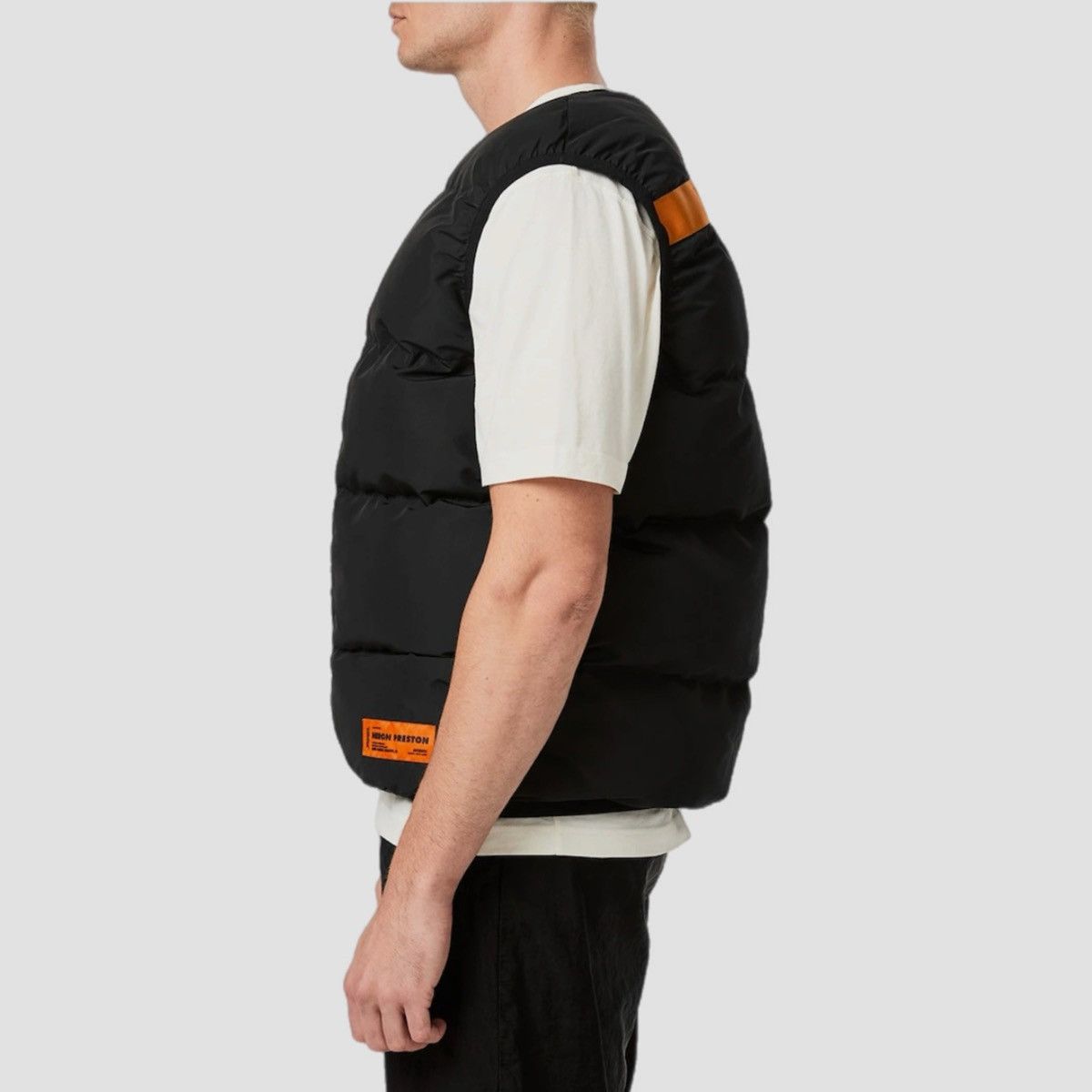 Heron Preston Heron Preston Logo Nylon Padded Vest Size US S / EU 44-46 / 1 - 5 Thumbnail
