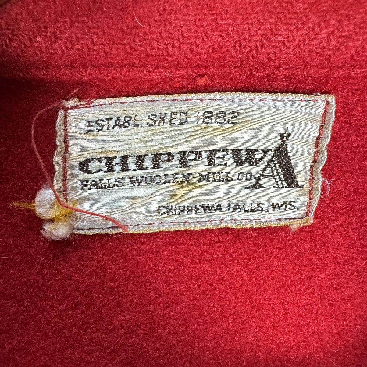 Chippewa × Vintage ☀️60s CHIPPEWA WOOLEN MILL BUTTON SHIRTS Size M / US 6-8 / IT 42-44 - 8 Thumbnail