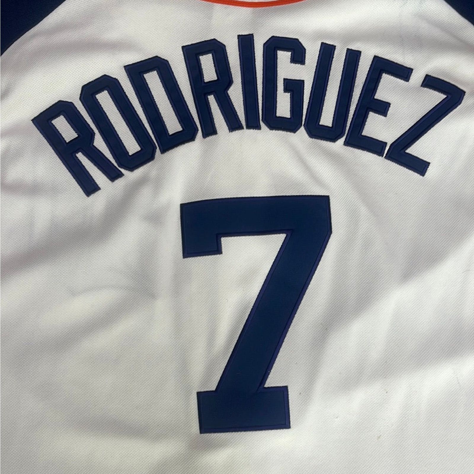 Majestic MLB Detroit Tigers Ivan Pudge Rodriguez 7 Jersey XL Size US XL / EU 56 / 4 - 7 Thumbnail