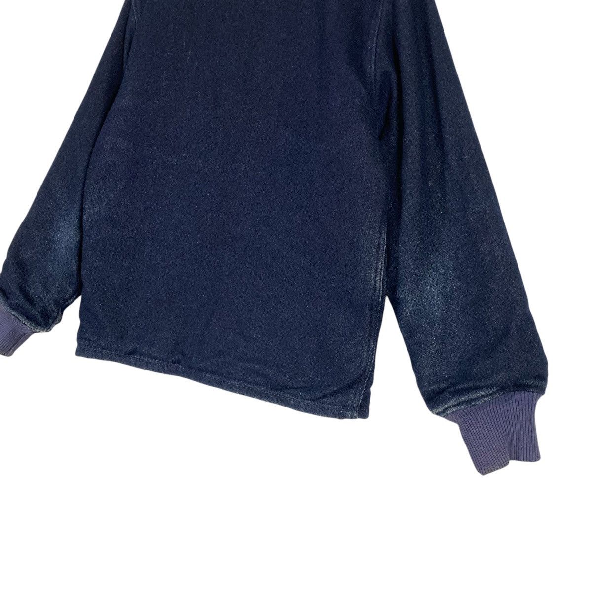 Blue Blue Japan × Indigo × Japan Blue Vintage Blue Blue H.Ranch Market Indigo MA-1 Wool Zipper Size US M / EU 48-50 / 2 - 11 Thumbnail