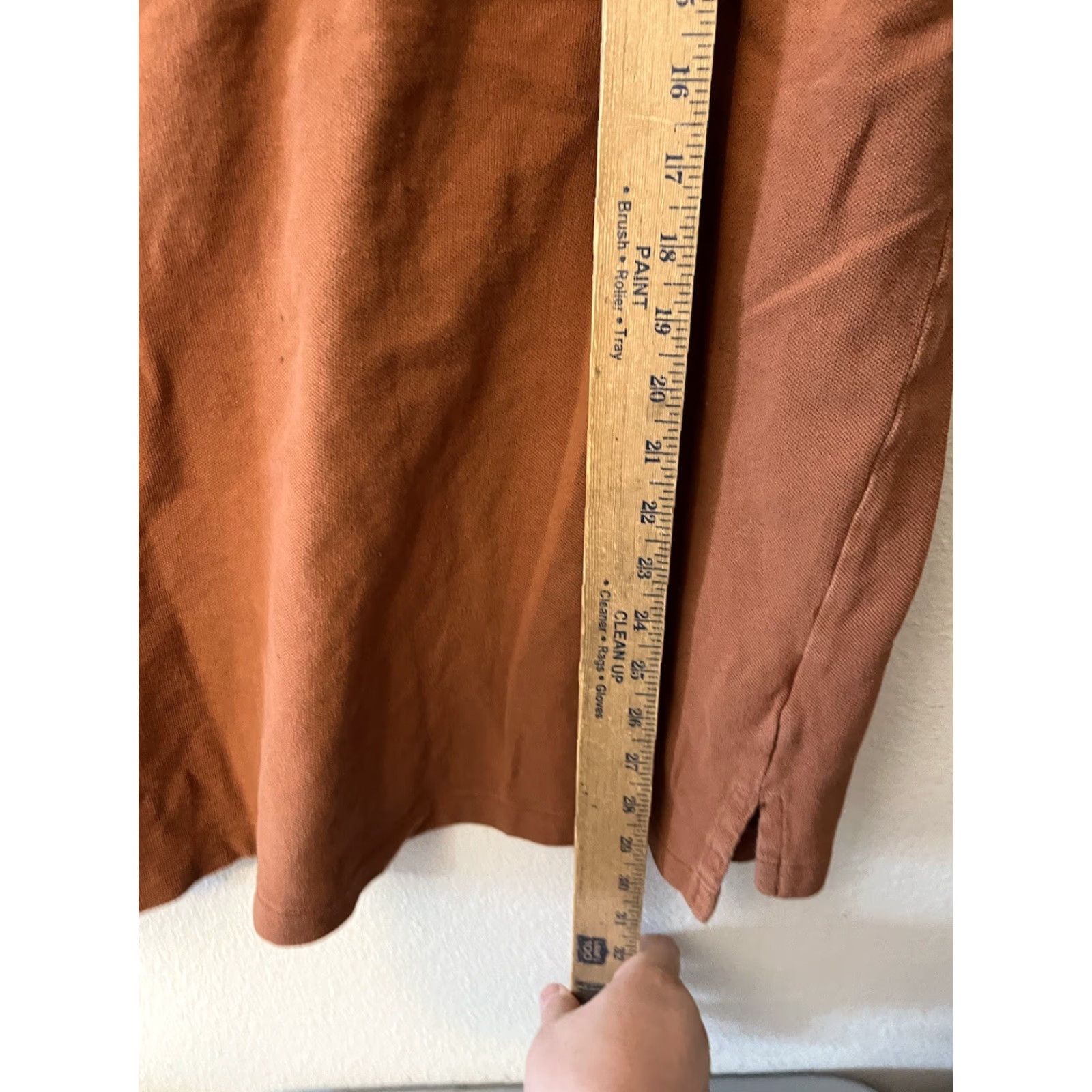 Eddie Bauer VINTAGE Eddie Bauer Polo Mens XL Tall Orange 100% Cotton Knit Short Sleeve Collared Logo 90s Rugby Shirt? Size US XL / EU 56 / 4 - 4 Thumbnail