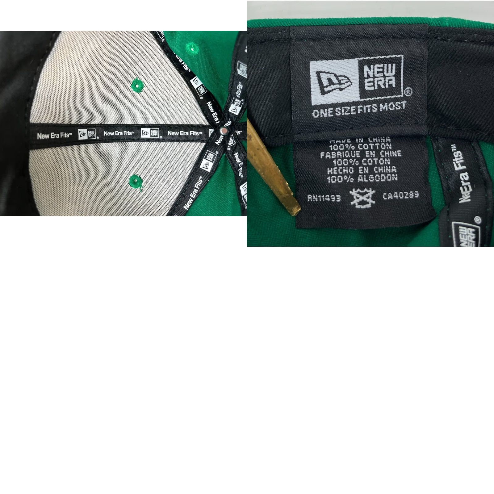 New Era NWT Hartford Whalers Vintage Hockey Snapback Cap New Era 9Fifty Green One Size Mens Hat Size ONE SIZE - 9 Thumbnail