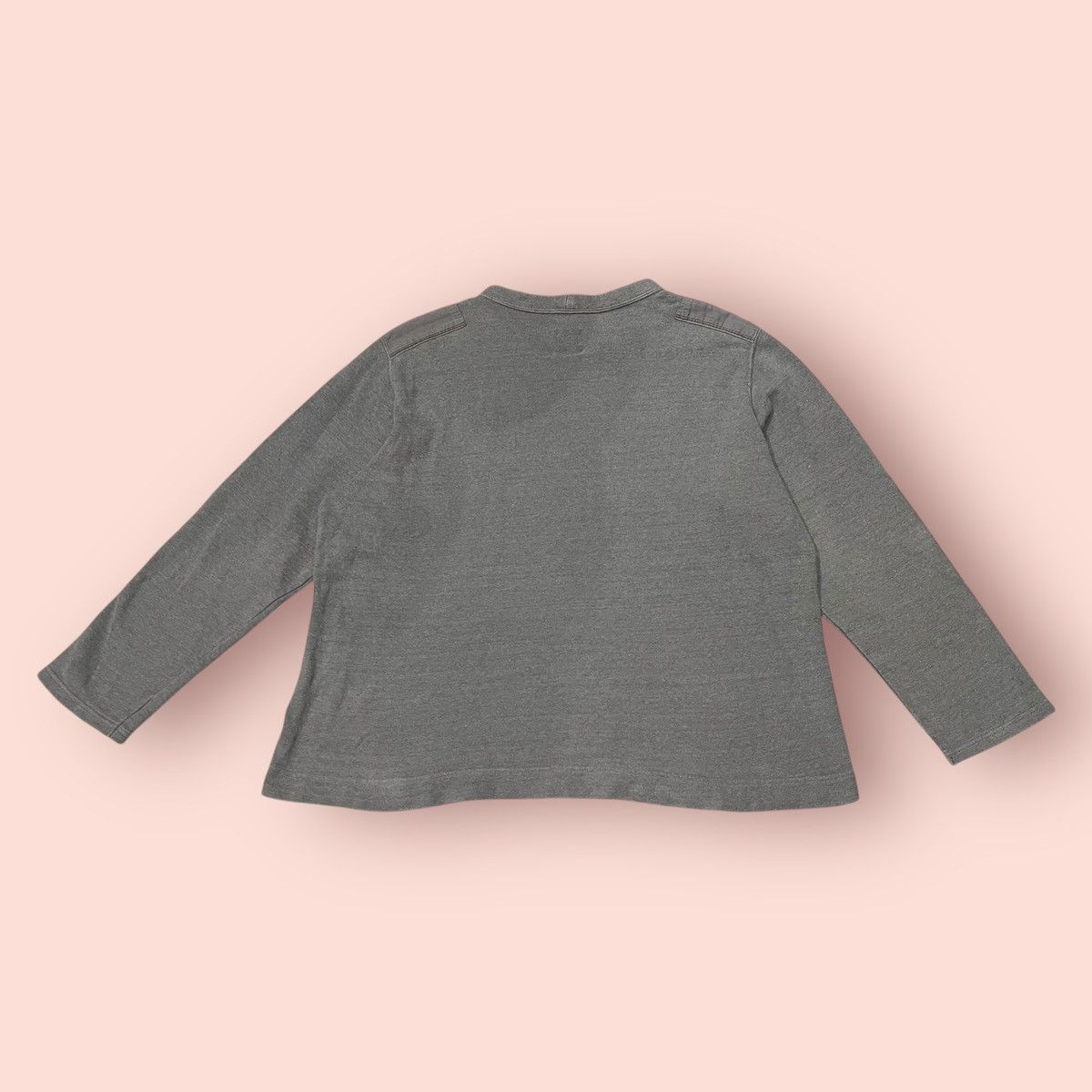 Hai Sporting Gear × Issey Miyake × Japanese Brand VINTAGE HAI SPORTING GEAR BIG PATCH LOGO PULLOVER SHIRT Size L / US 10 / IT 46 - 18 Thumbnail