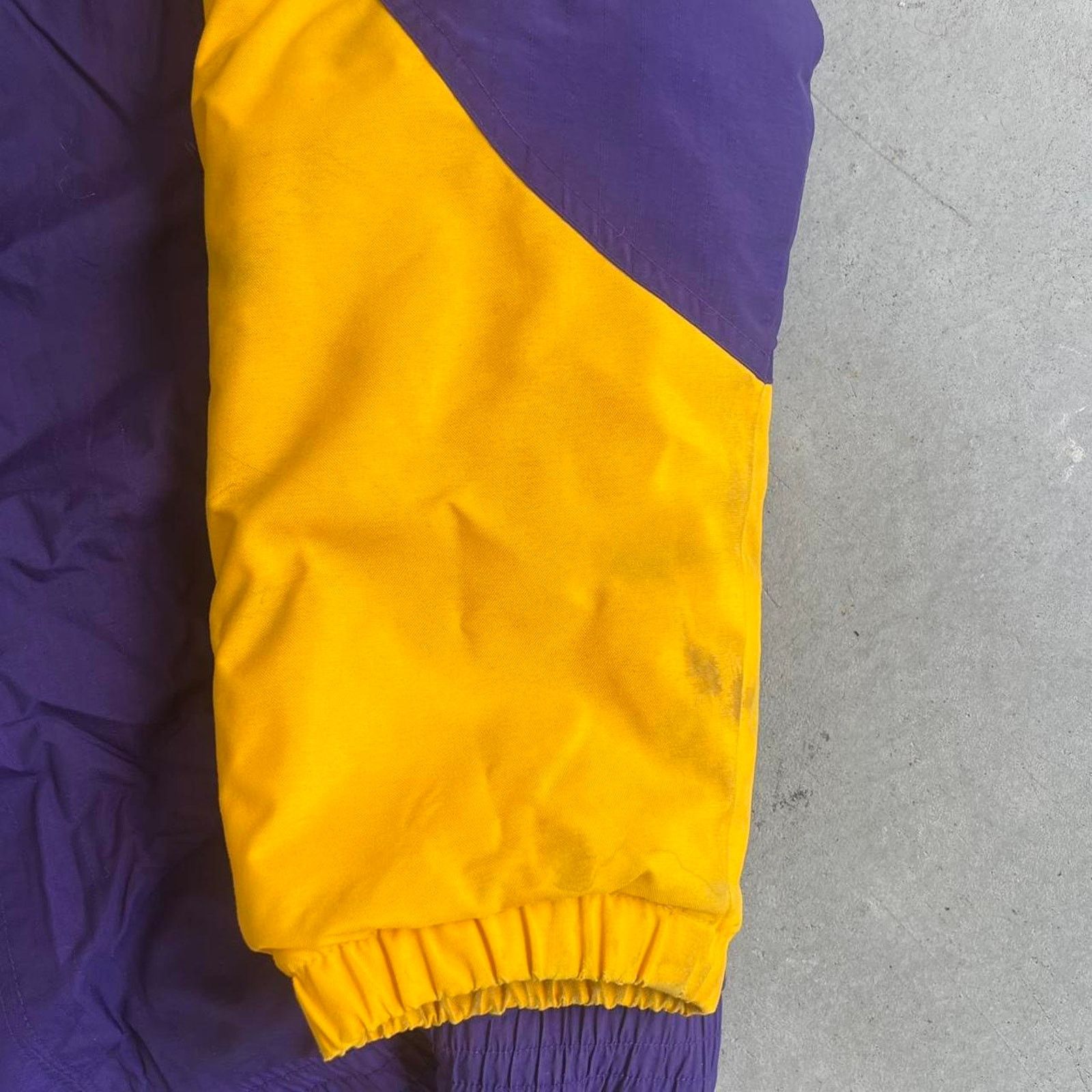 NFL × Nike × Vintage Vintage 90s Nike Minnesota Vikings Fleece Lined Jacket Size US XL / EU 56 / 4 - 3 Thumbnail