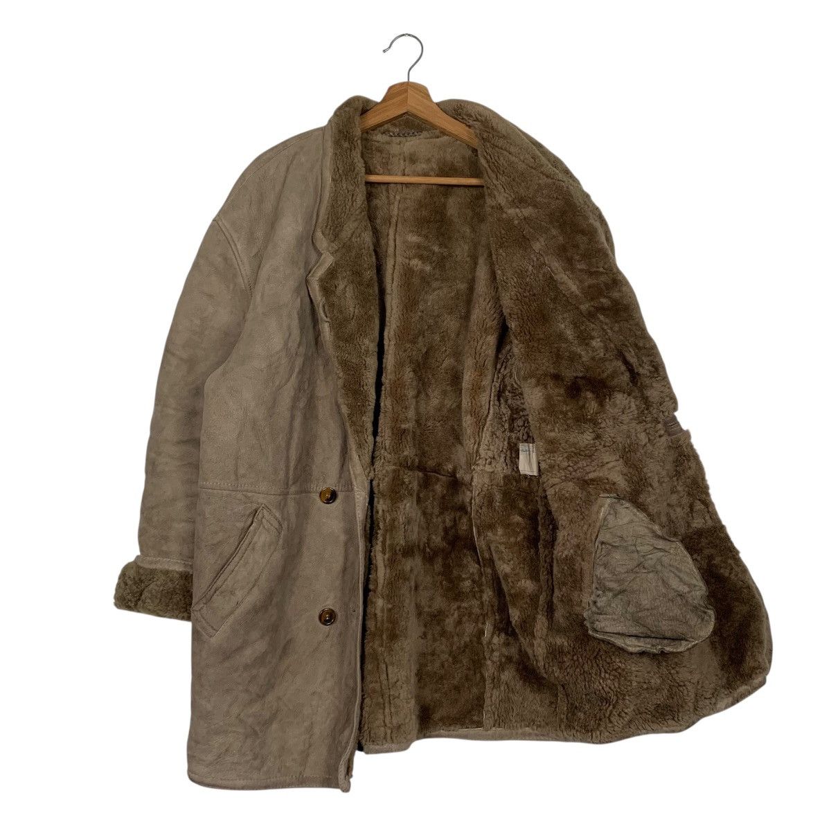 Other Authentic Leather Women Shearling Coat Size M / US 6-8 / IT 42-44 - 9 Thumbnail