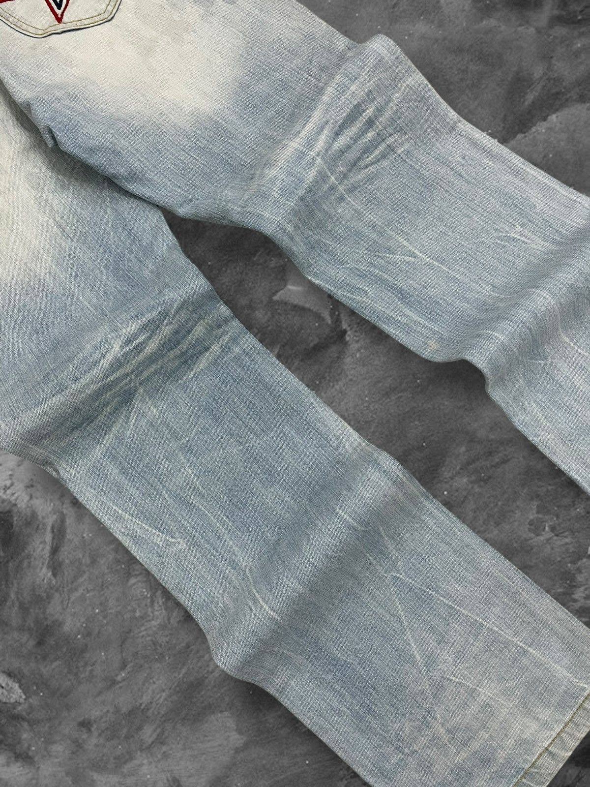 Hysteric Glamour Vintage 1999s Rare Style Designer Buzzspunky Artwork Denim Size US 30 / EU 46 - 15 Thumbnail