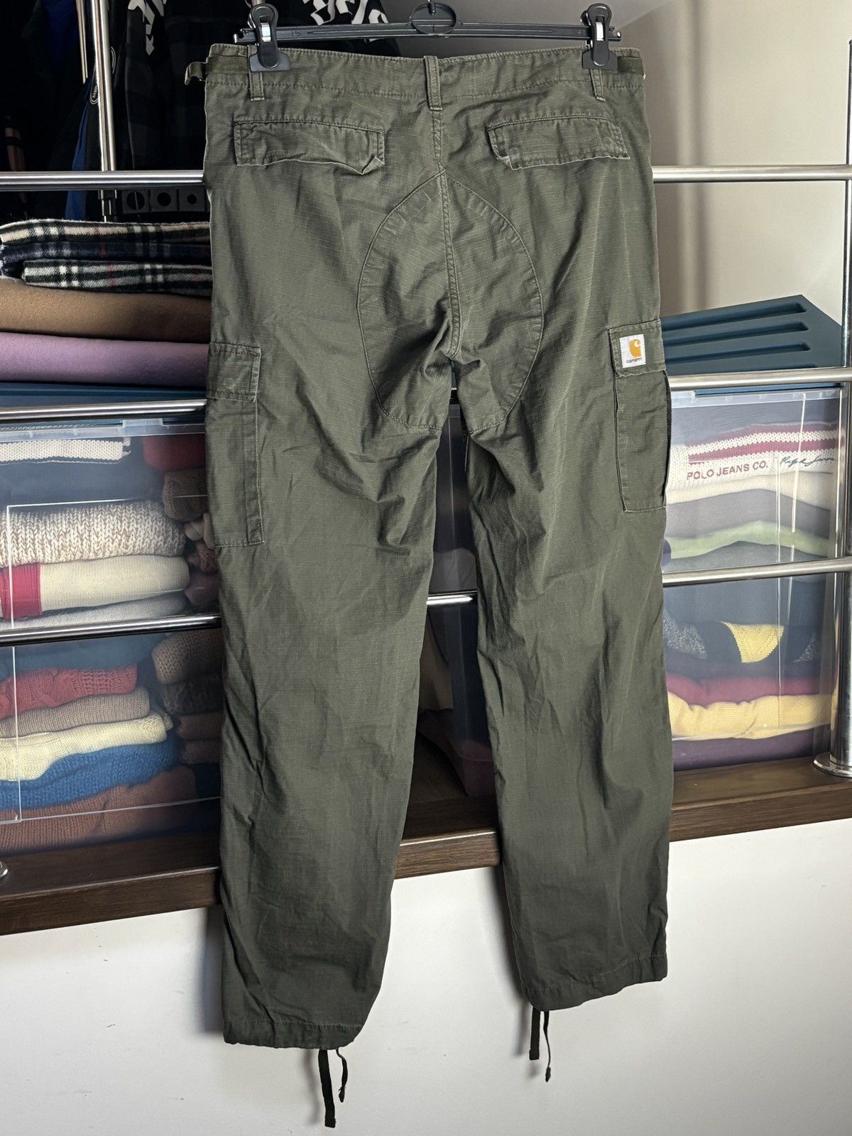 Carhartt Carhartt Khaki Cargo Aviation Vintage Pants Workwear Size US 32 / EU 48 - 2 Thumbnail