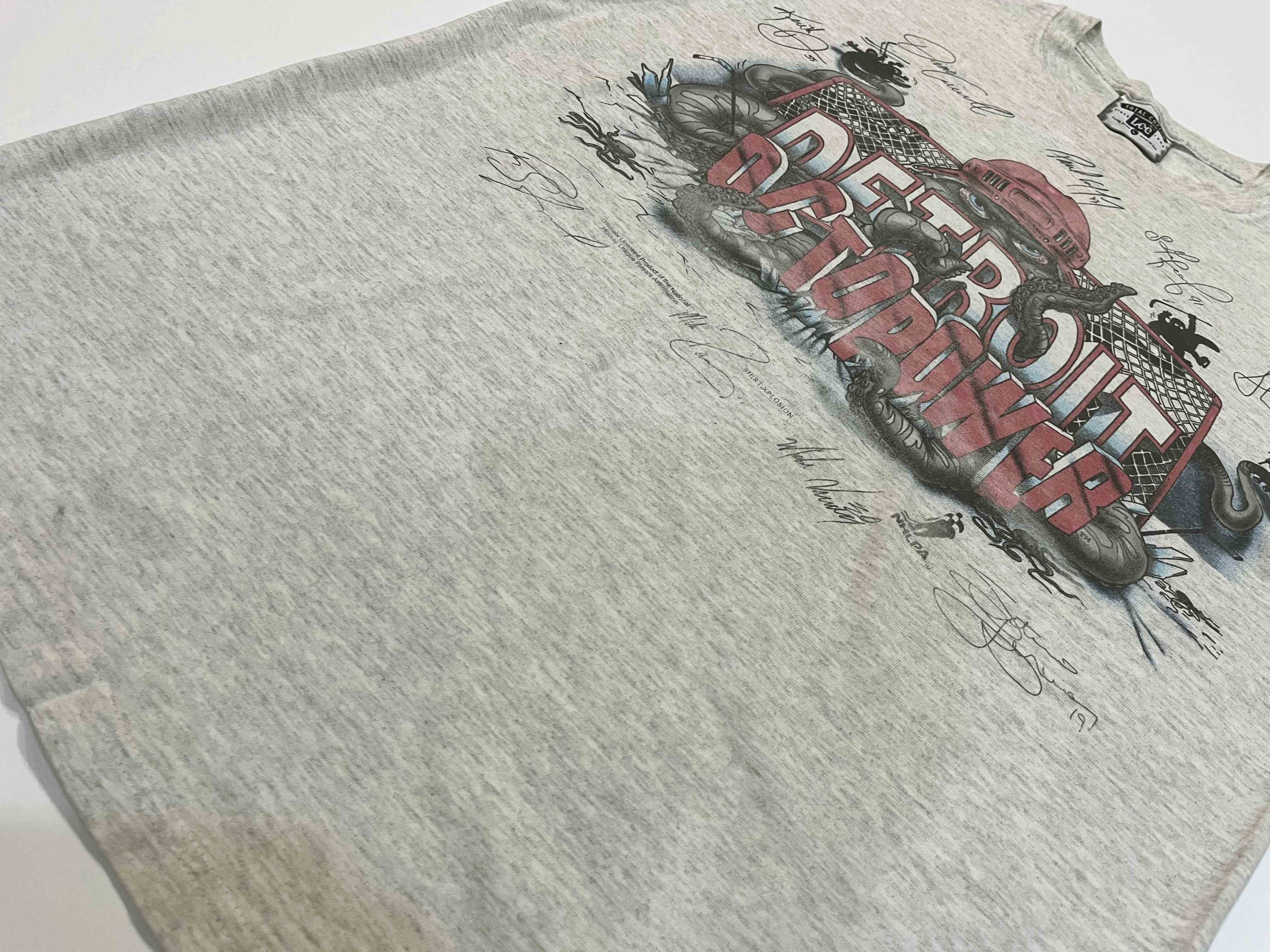 Lee × NHL × Vintage Vintage NHL Detroit Red Wings Shirt Xplosion Hockey T-Shirt Size US L / EU 52-54 / 3 - 4 Thumbnail