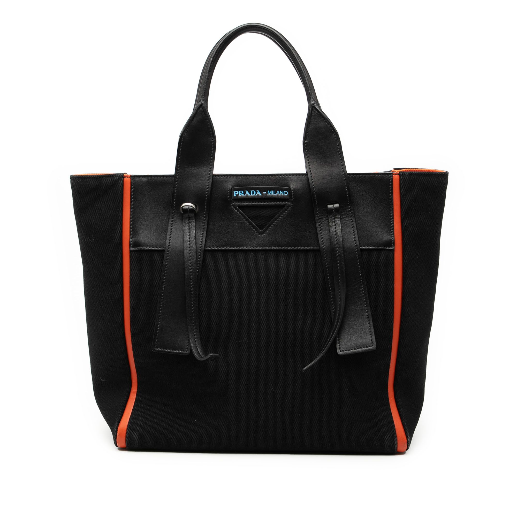 Prada Prada Medium Canvas Ouverture Satchel Size ONE SIZE - 1 Thumbnail