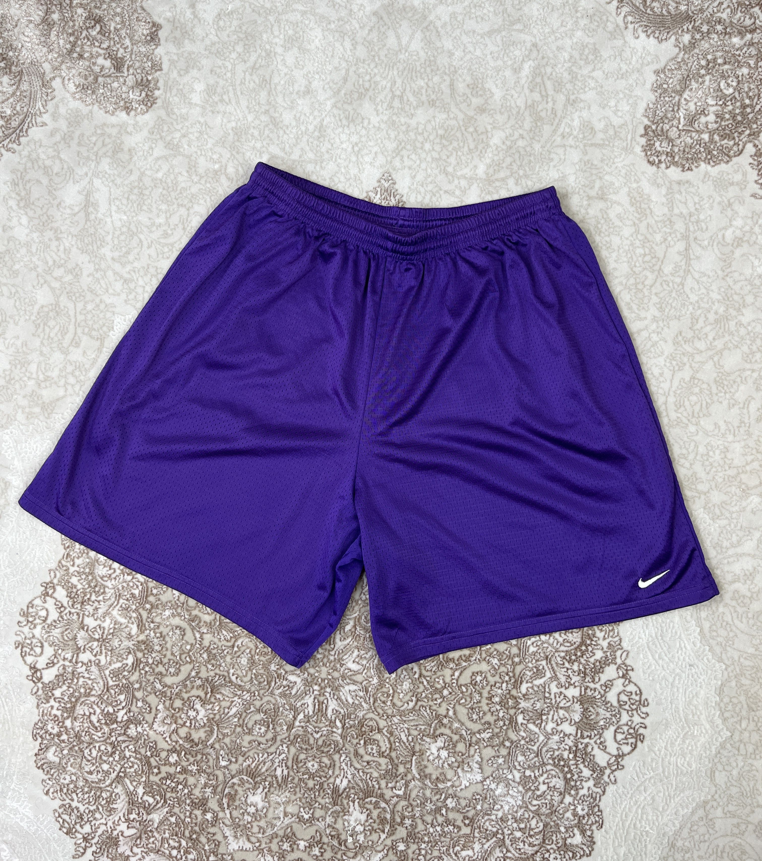 mens nike purple shorts
